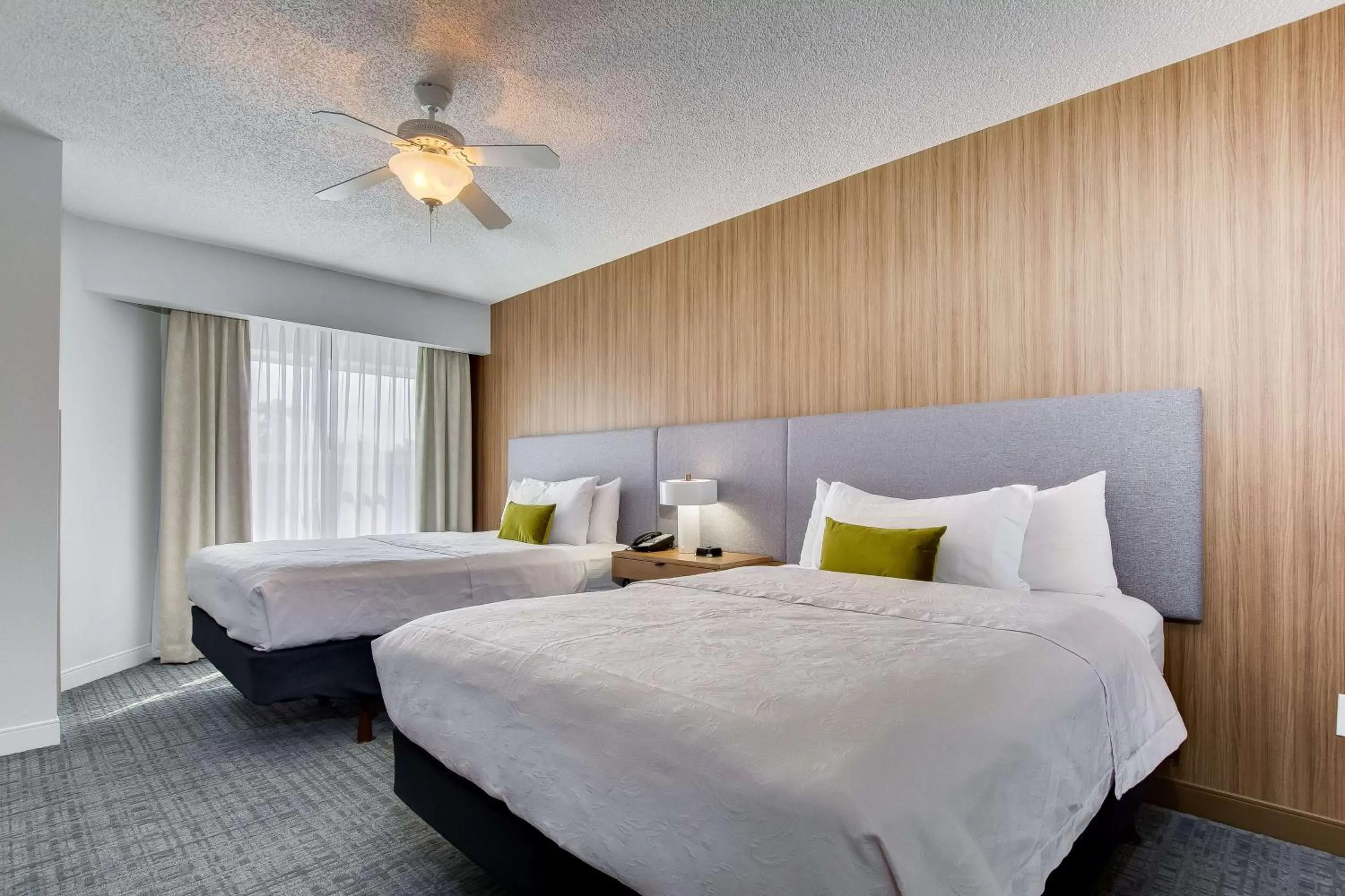 Bed in Homewood Suites by Hilton Louisville-East
