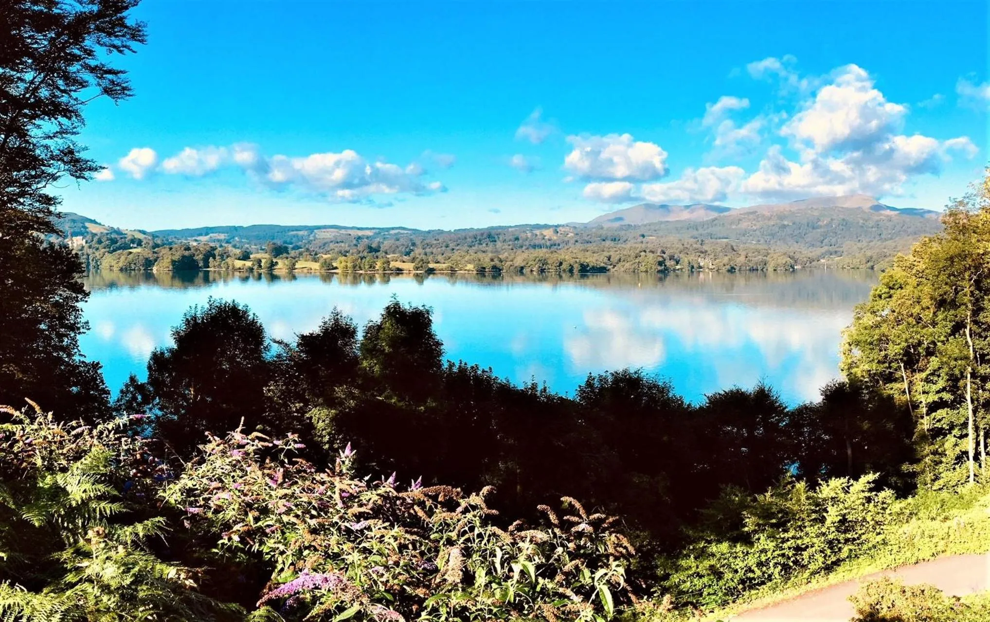 Lake view in The Samling Hotel