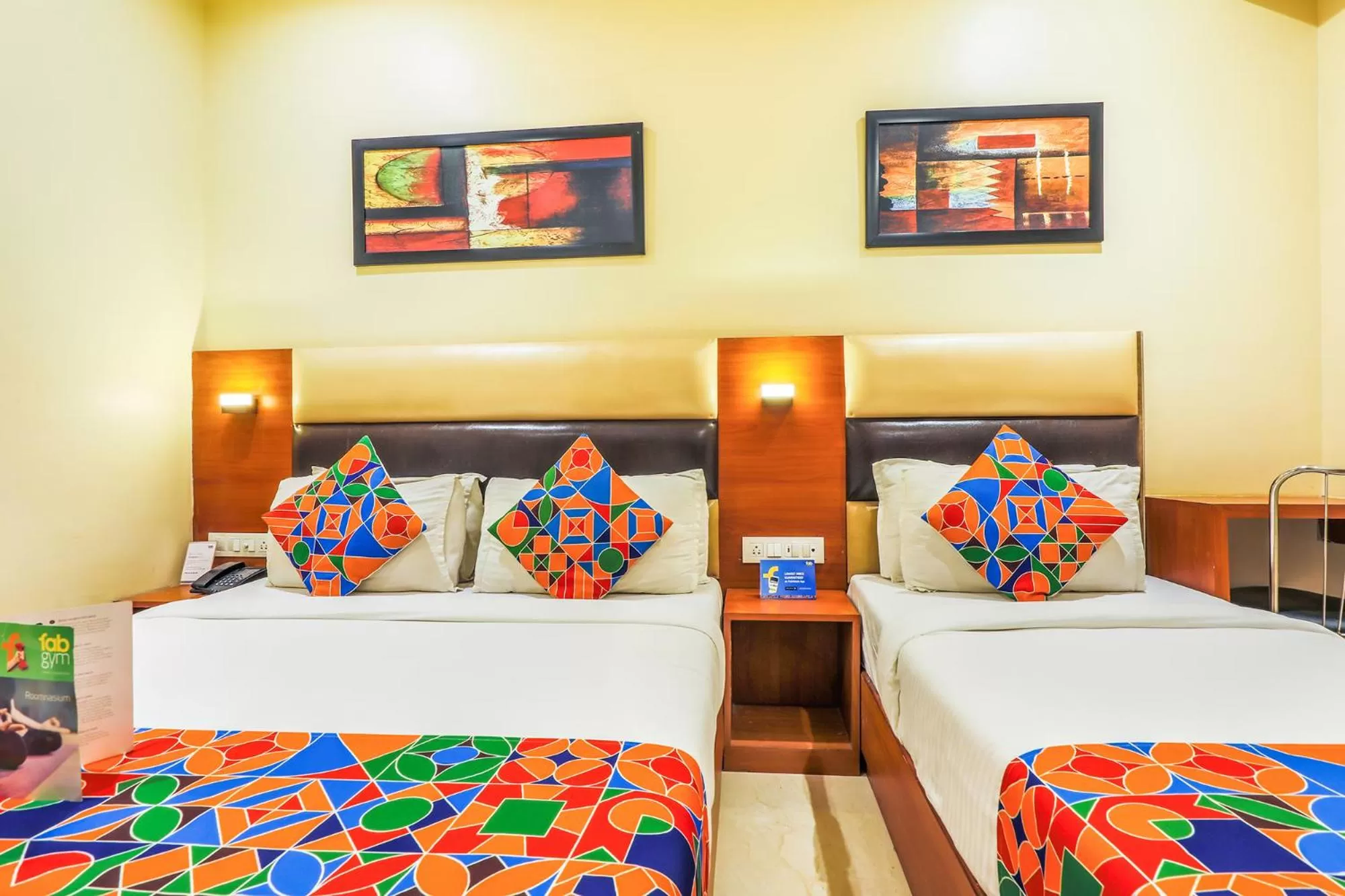 Bedroom, Bed in FabHotel Liwa International - Nr Mumbai International Airport