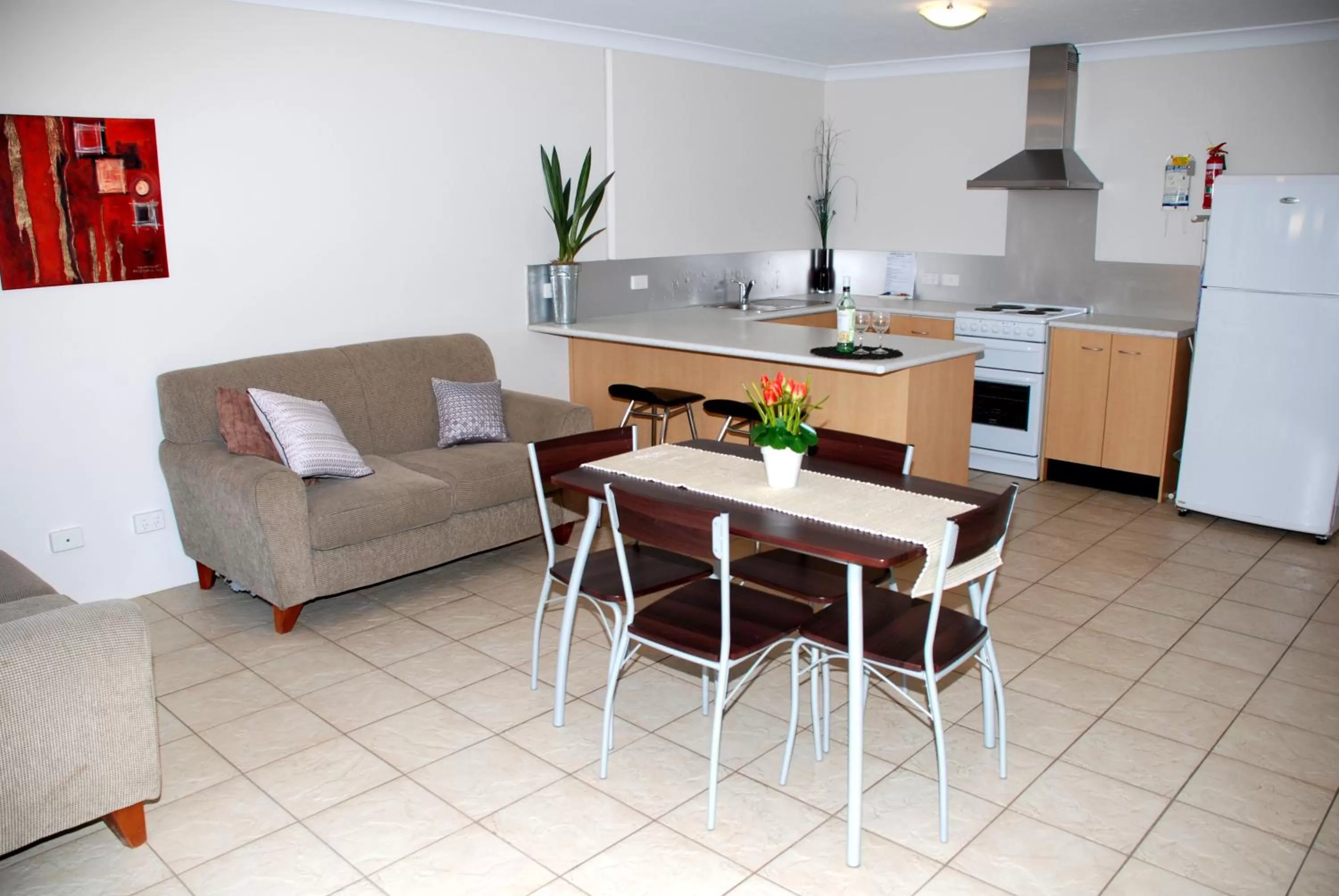 Coffee/tea facilities in Amberoo Apartments Tamworth