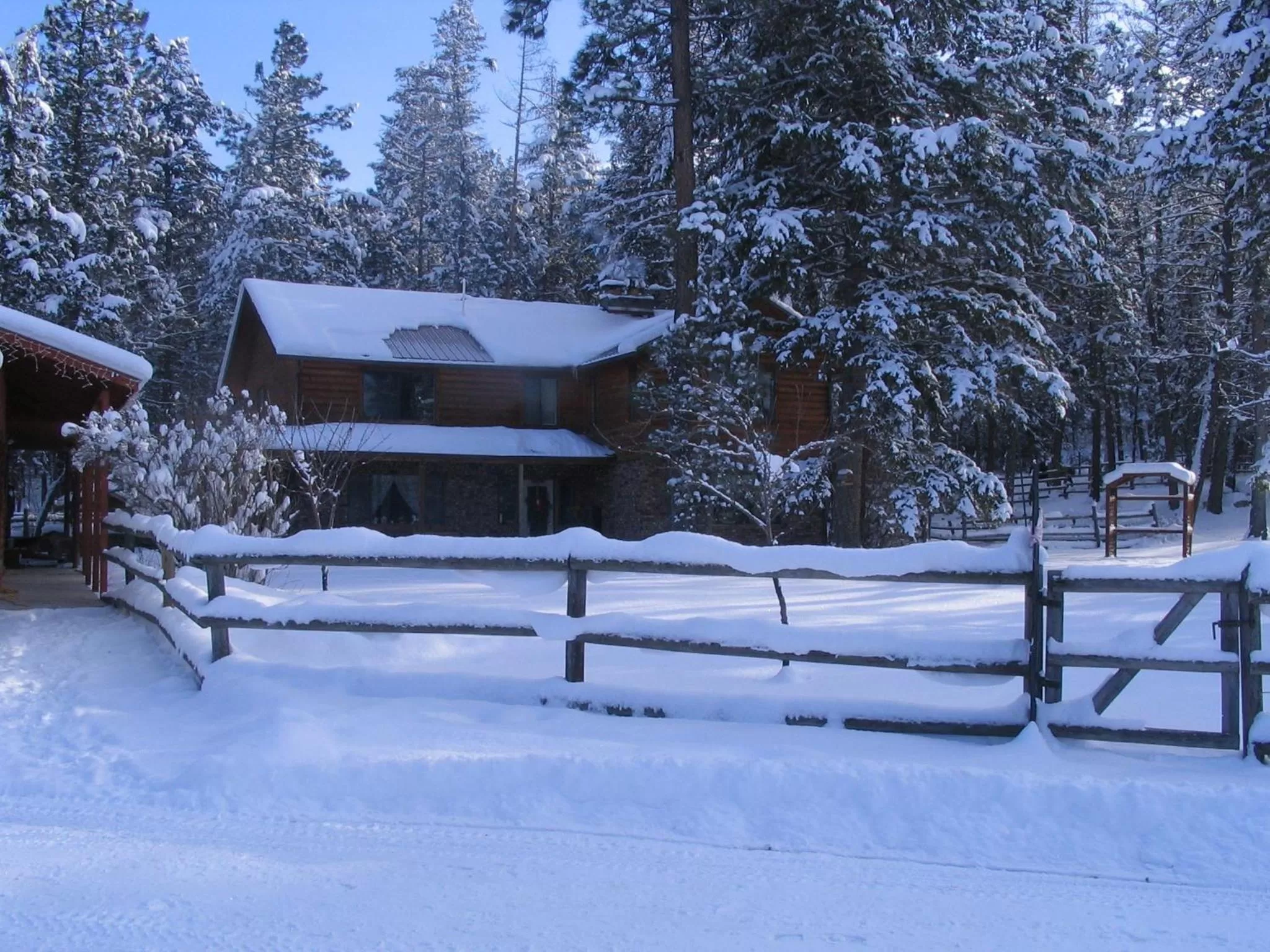 Winter in Lonesome Dove Ranch