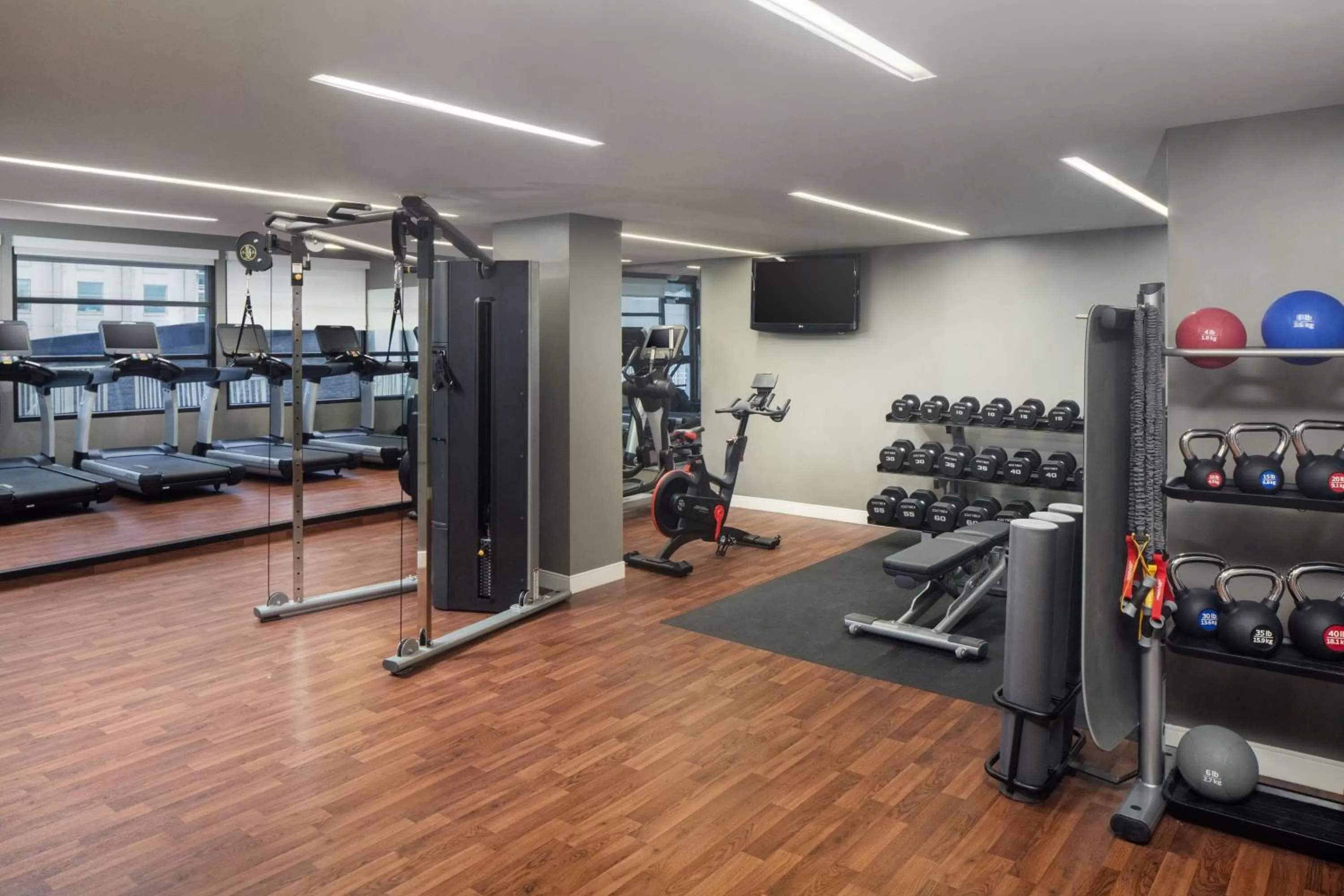 Fitness centre/facilities in DoubleTree by Hilton Silver Spring Washington DC North
