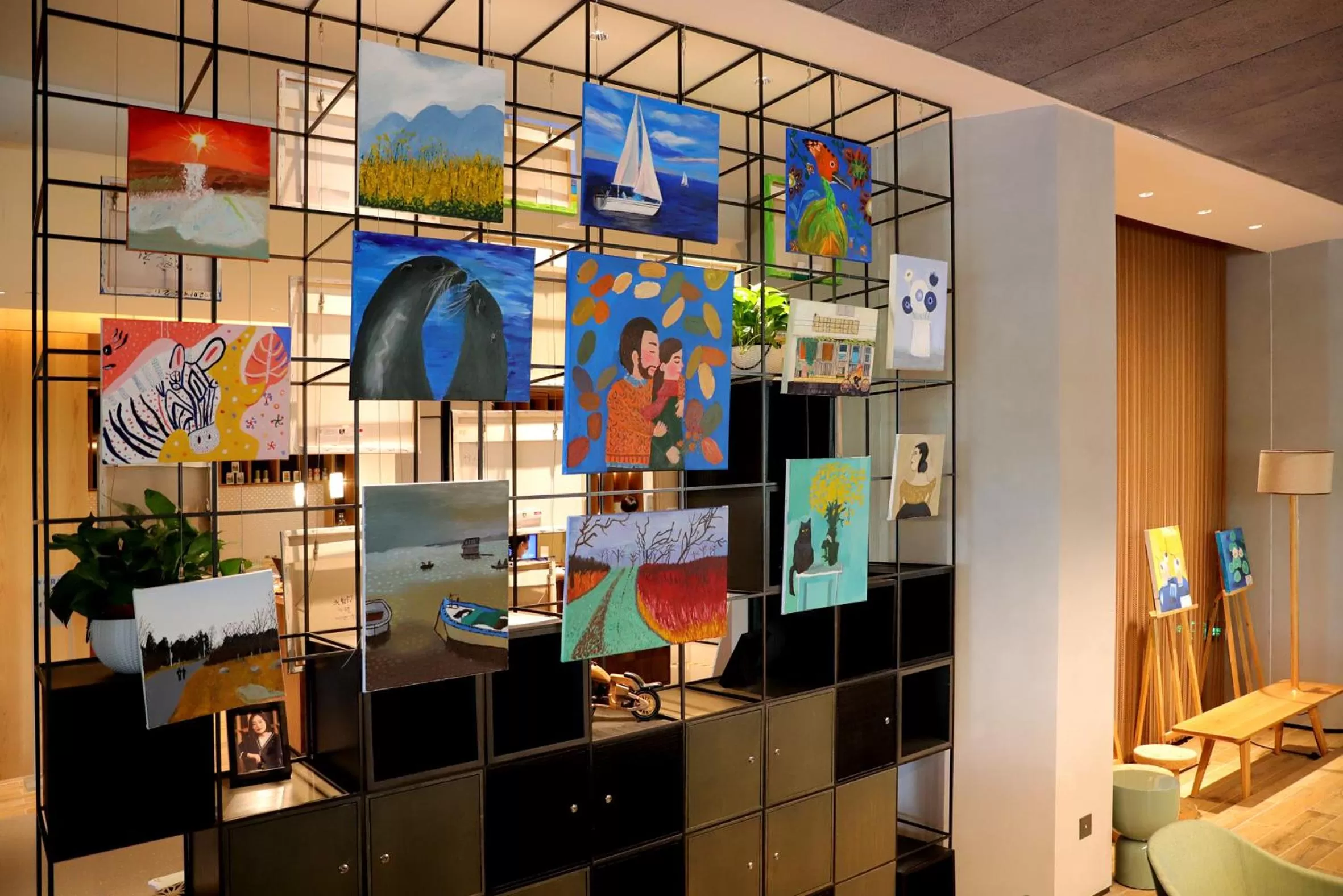 Decorative detail in BEI Zhaolong Hotel, JdV by Hyatt