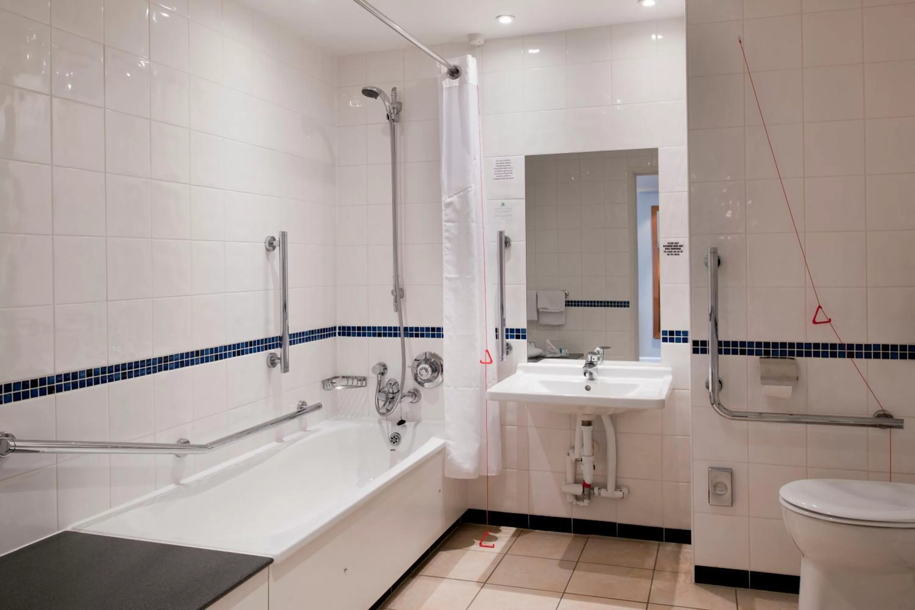 Shower in Holiday Inn Rugby-Northampton M1 Jct18 by IHG