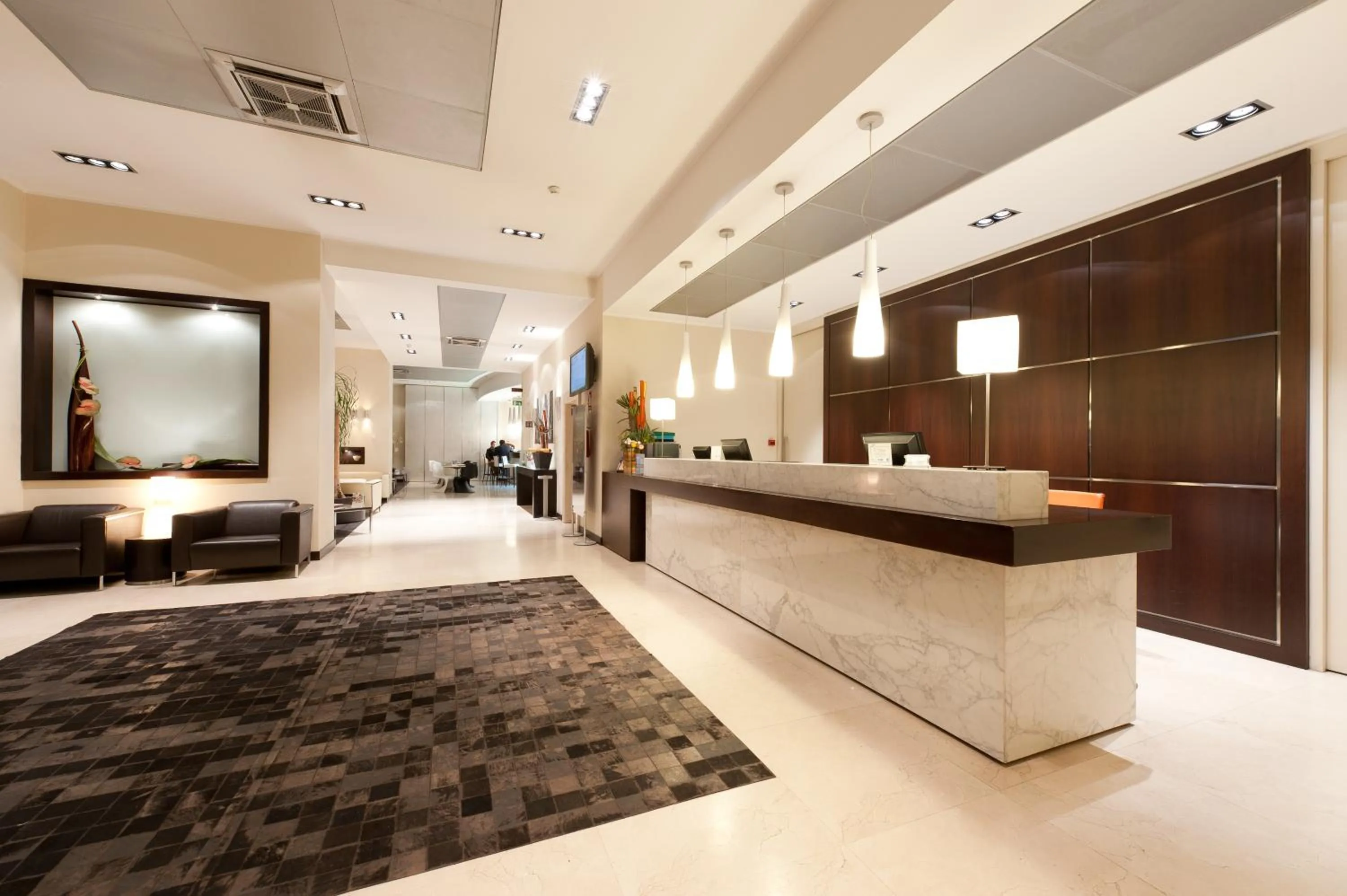 Lobby or reception in Italiana Hotels Cosenza