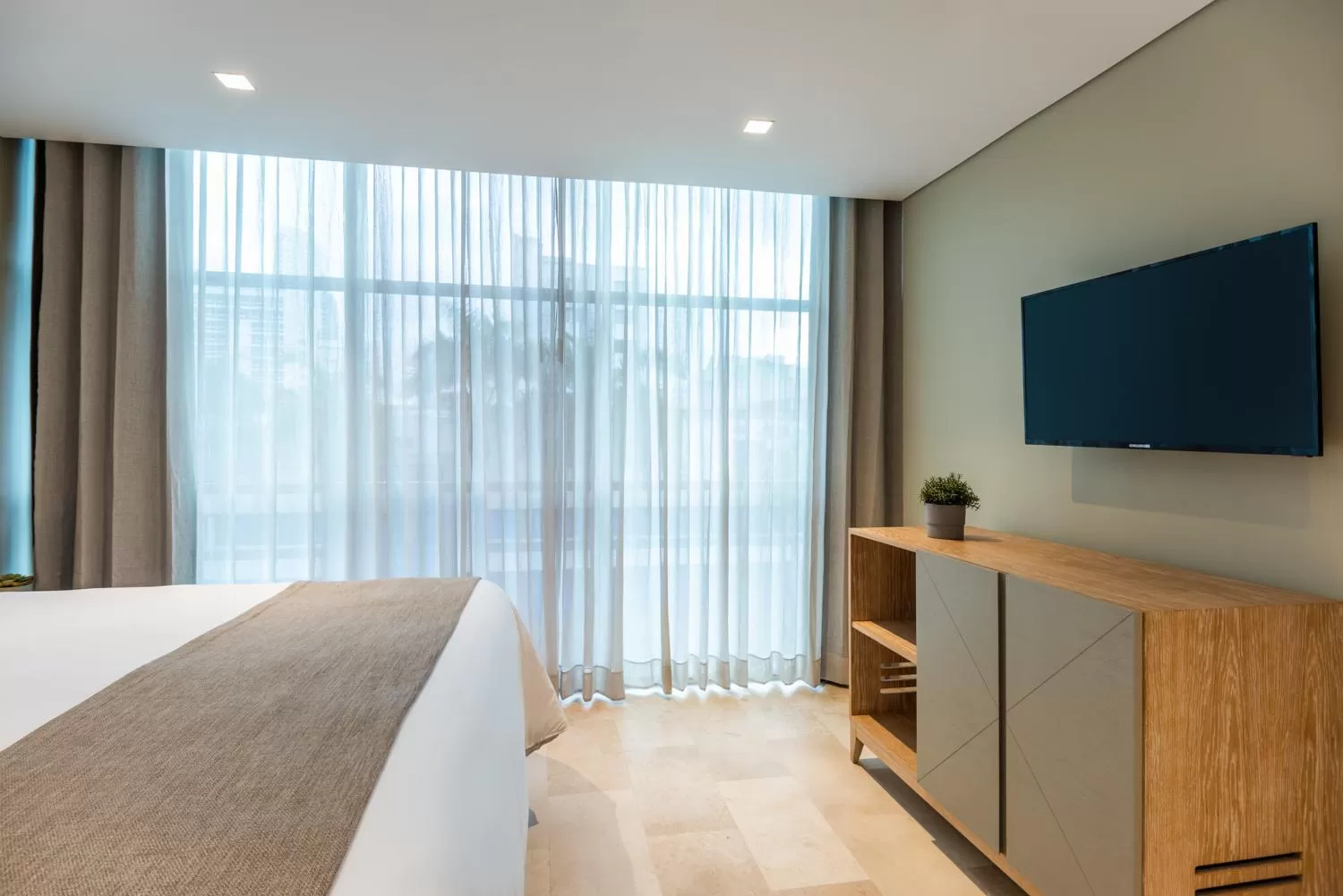 Bedroom, Bed in Oz Hotel Luxury