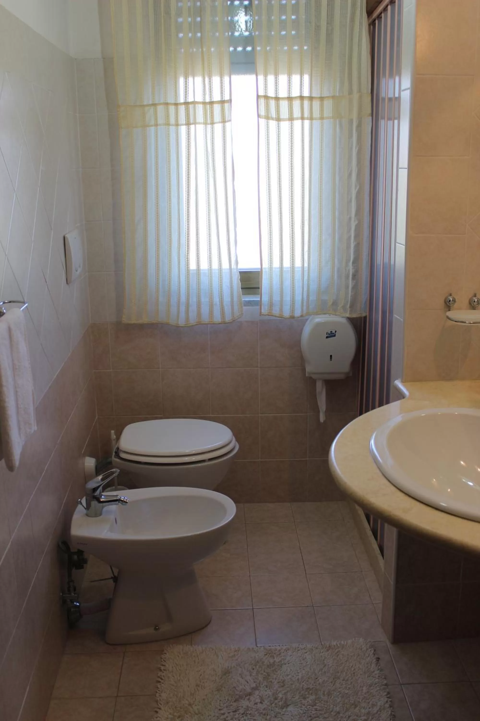 Shower in B&B La Vigna