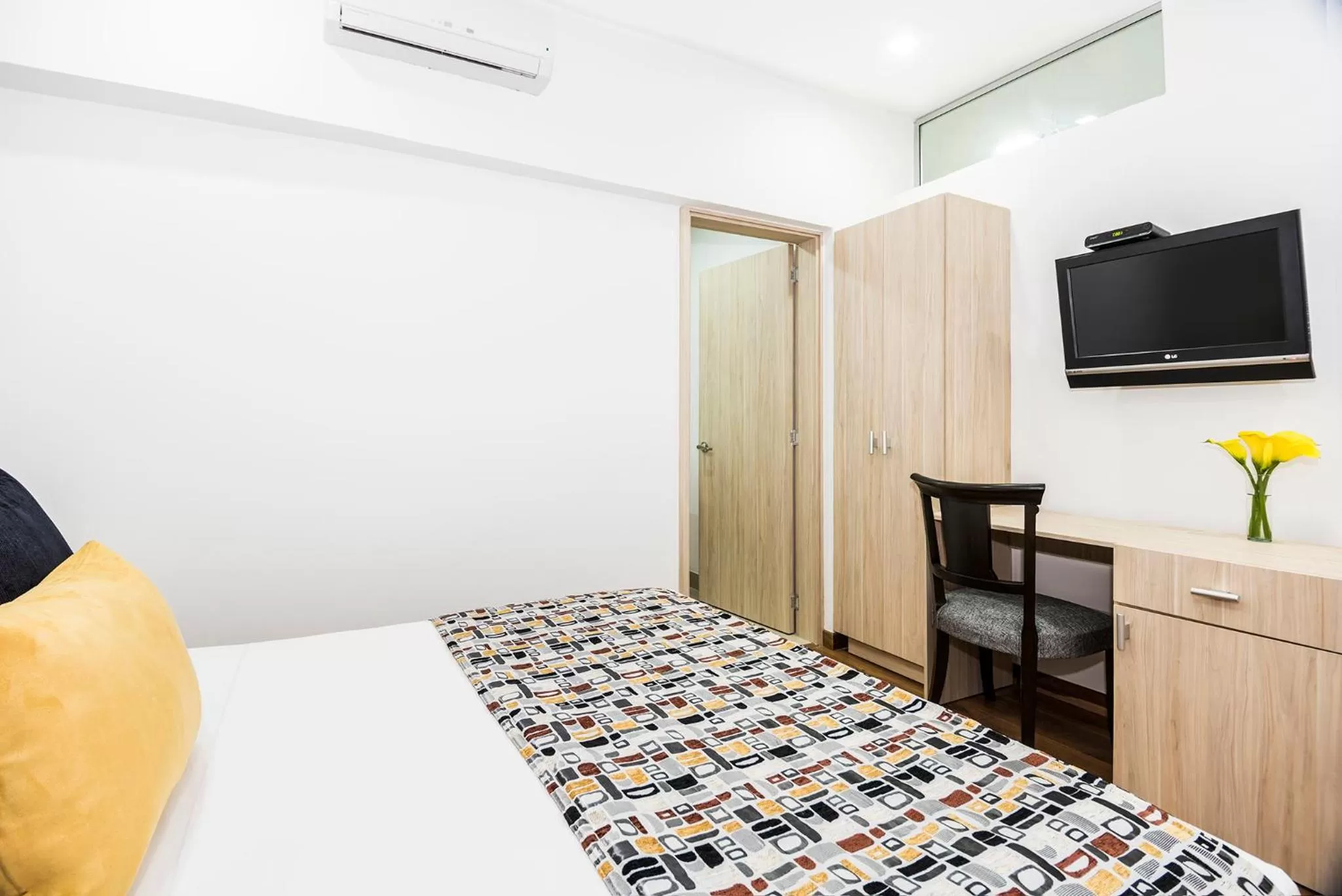 Bed in Hotel Asturias Medellin