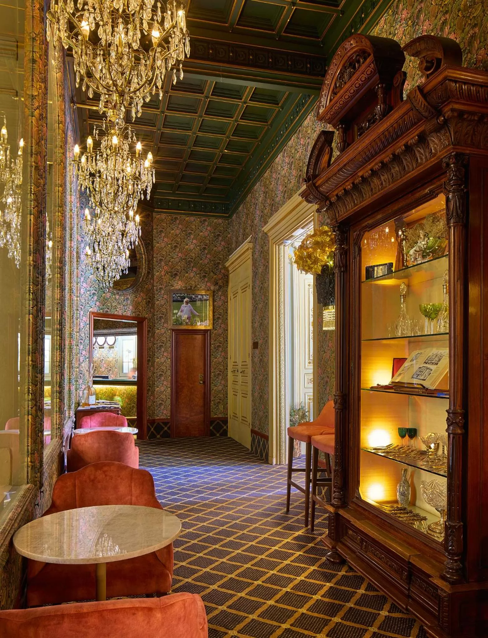 Seating area in Hotel Continental Palacete
