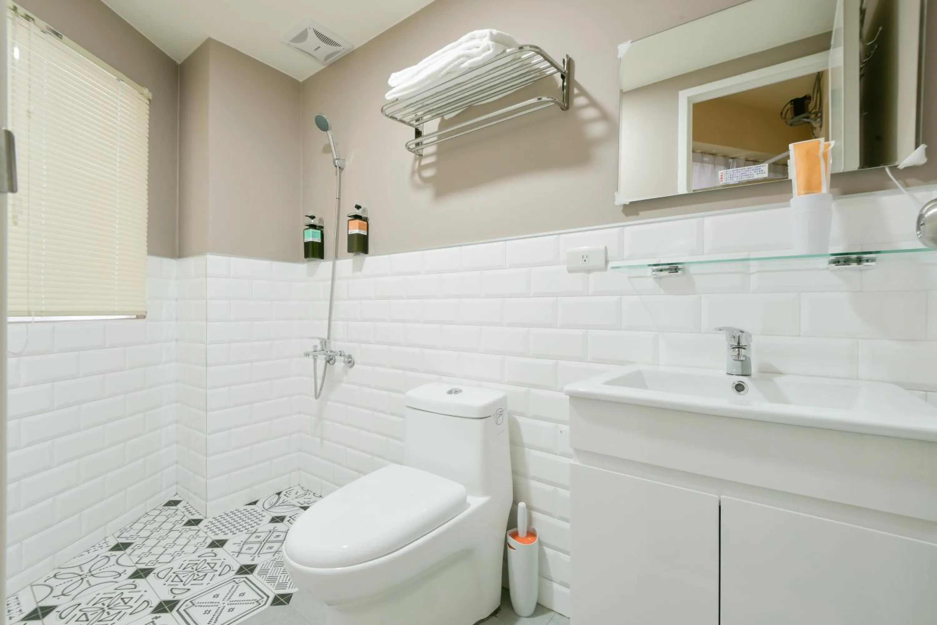 Bathroom in Fengjia Magpie Hostel