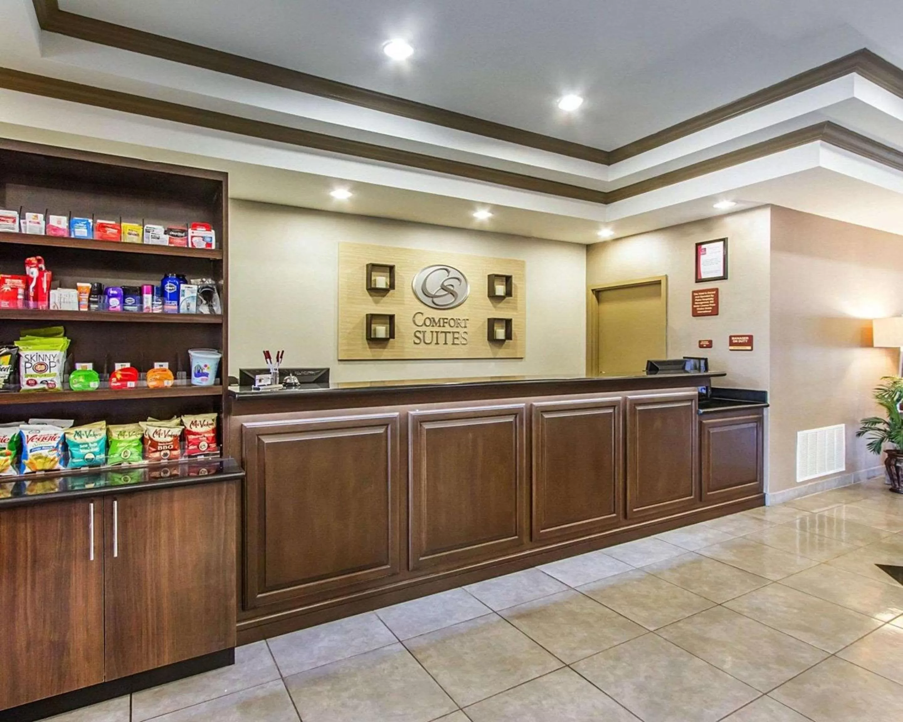 Lobby or reception in Comfort Suites Abilene Central