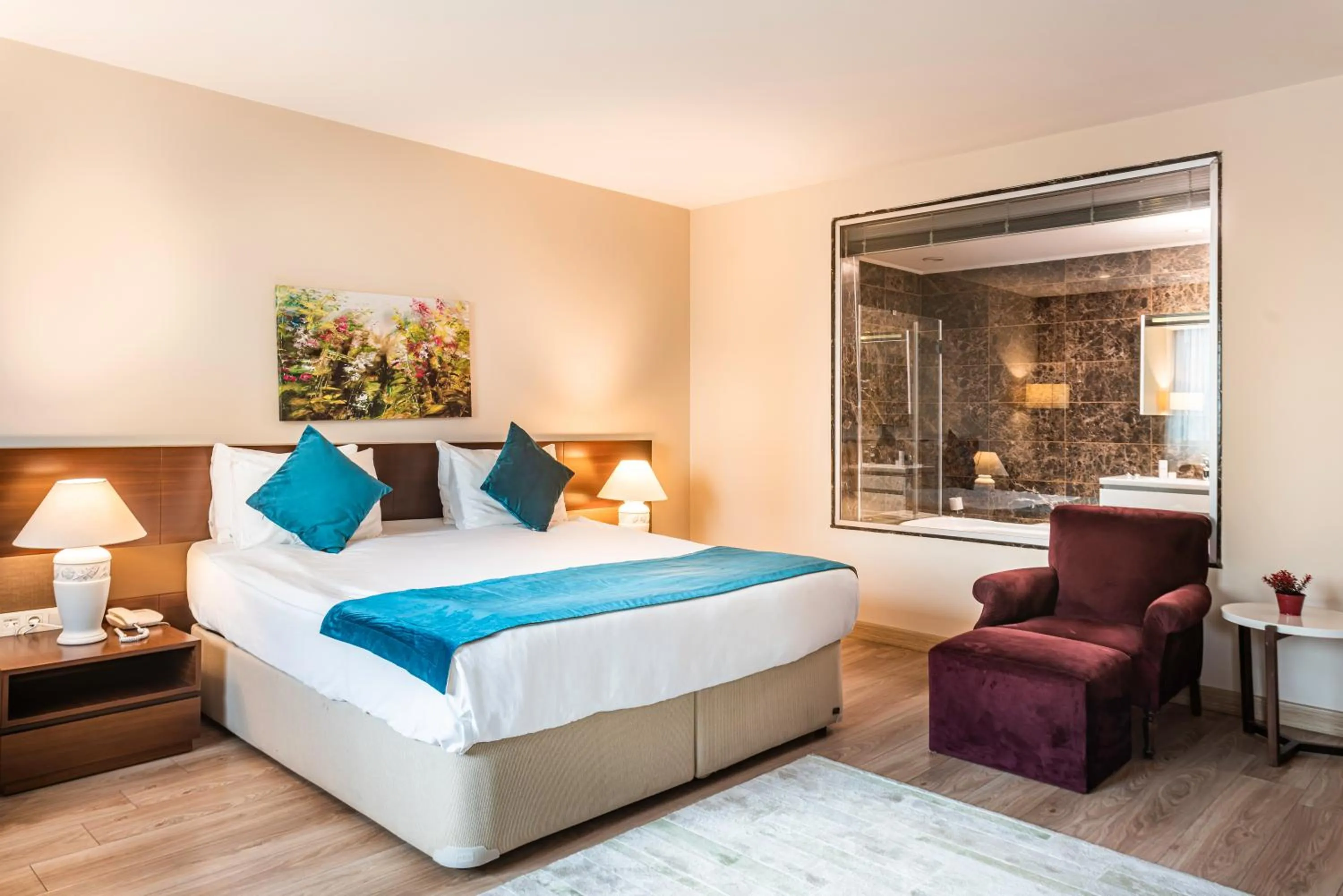 Bedroom, Bed in Rox Hotel Istanbul