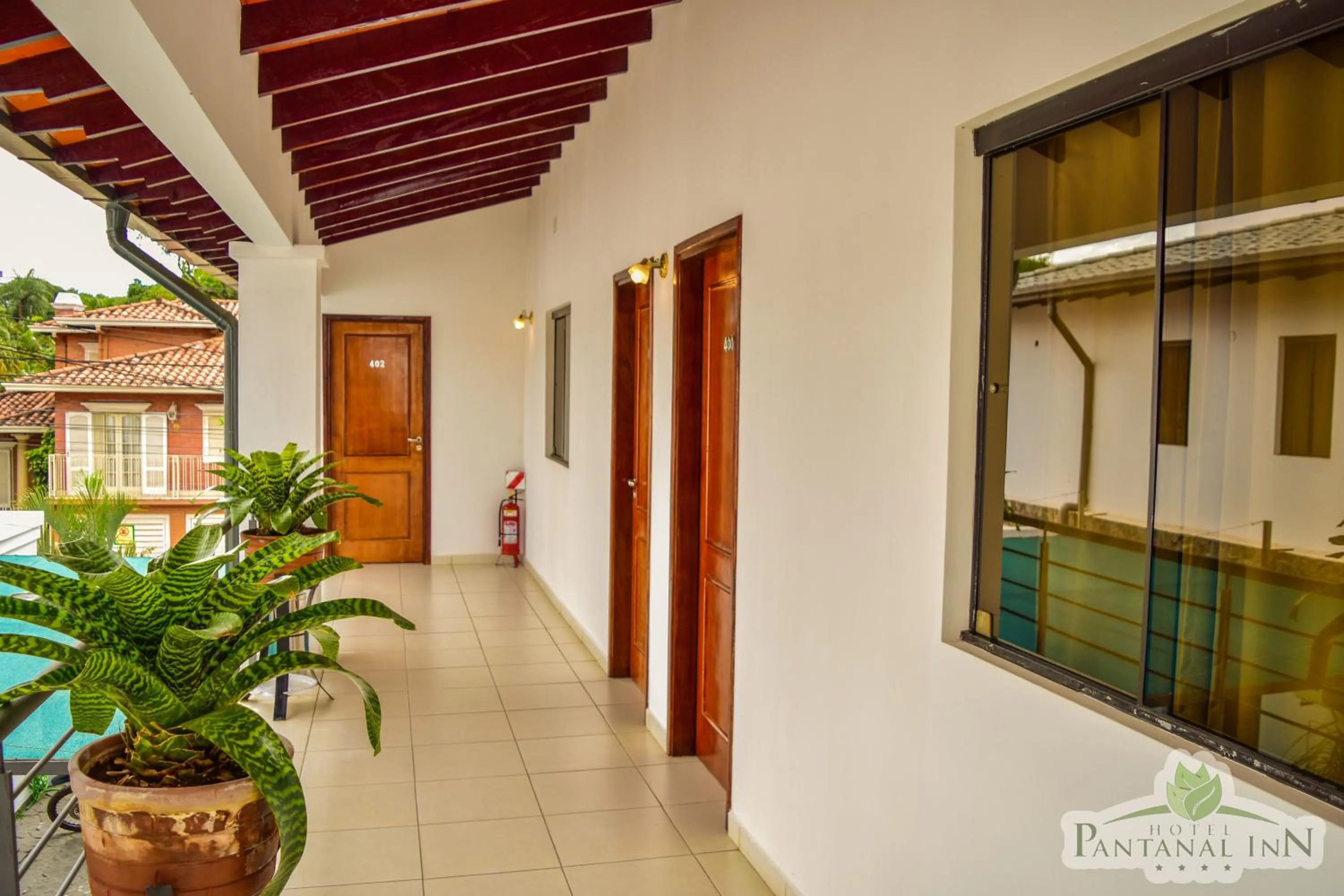 Garden in Hotel Pantanal Inn