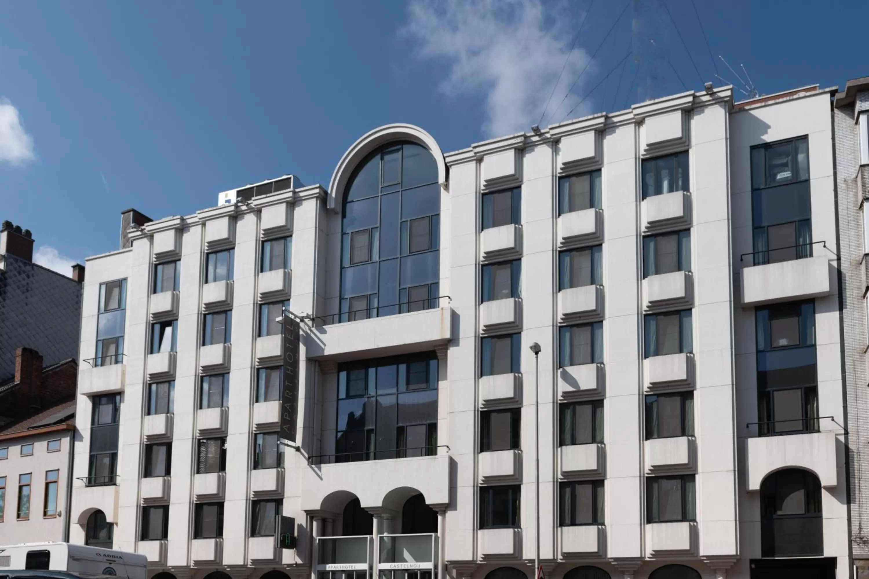 Facade/entrance in Castelnou Aparthotel