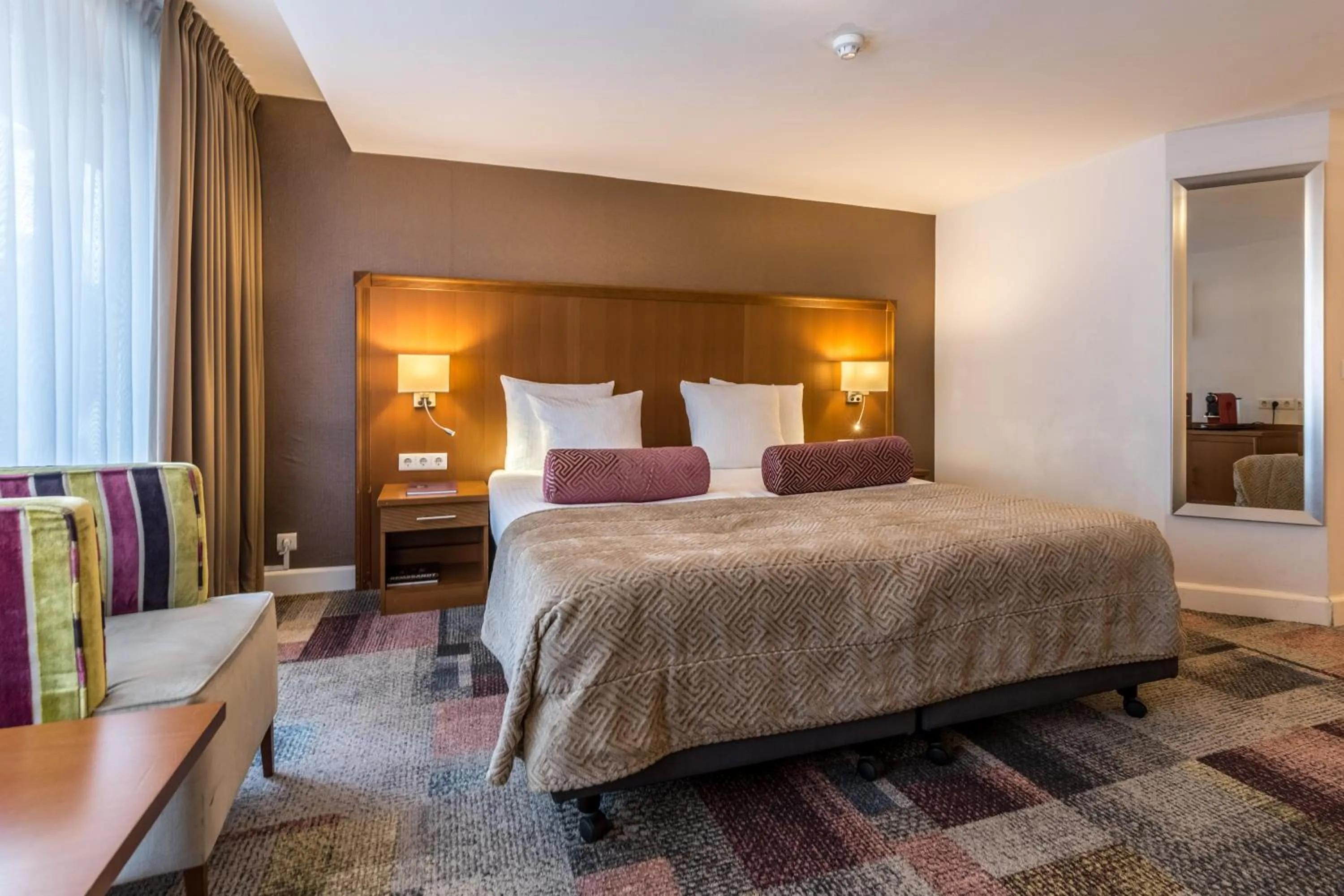 Bed in Hotel Amstelzicht