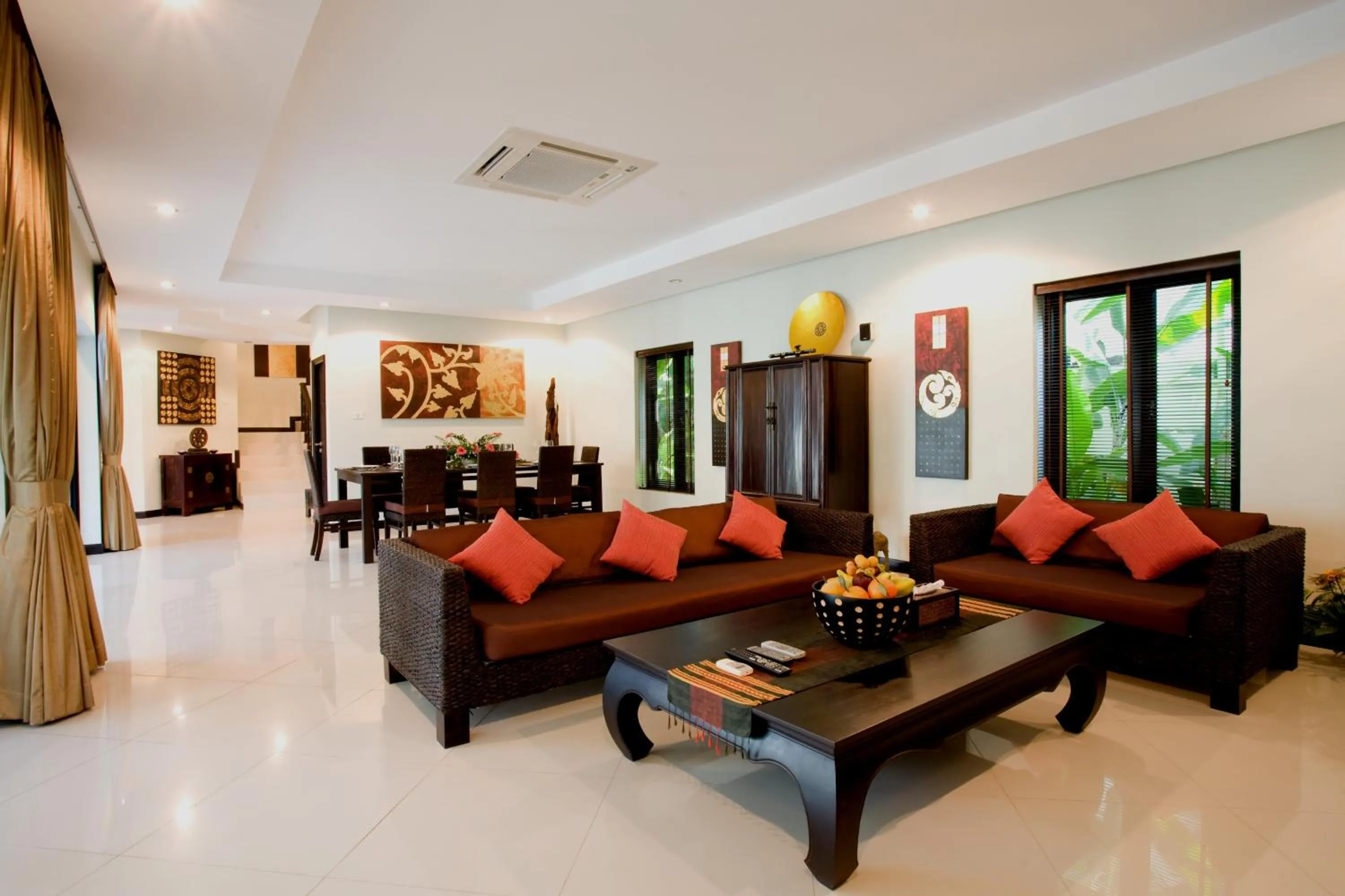 Living room in Palm Grove Resort, Pattaya