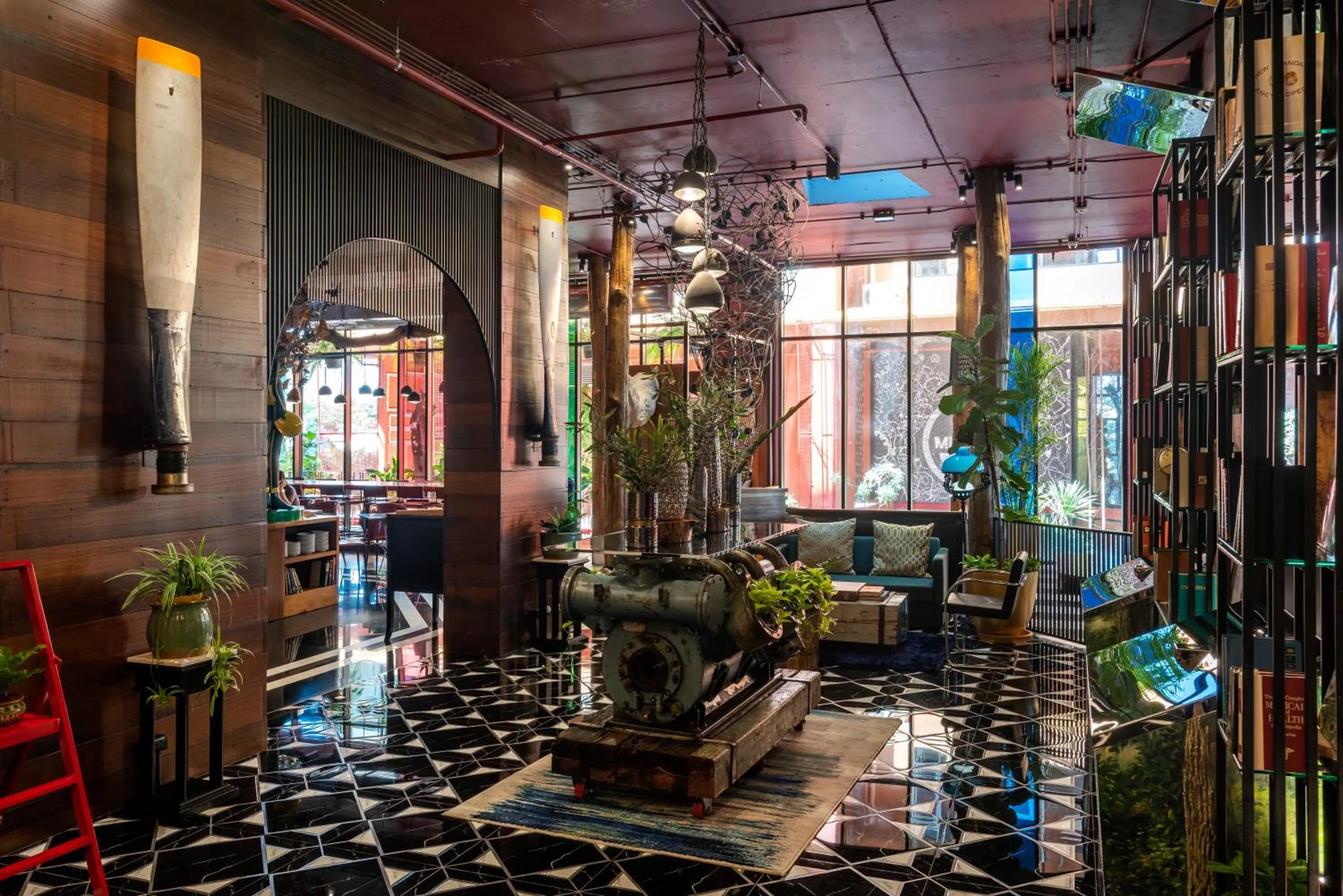 Seating area in MeStyle Museum Hotel