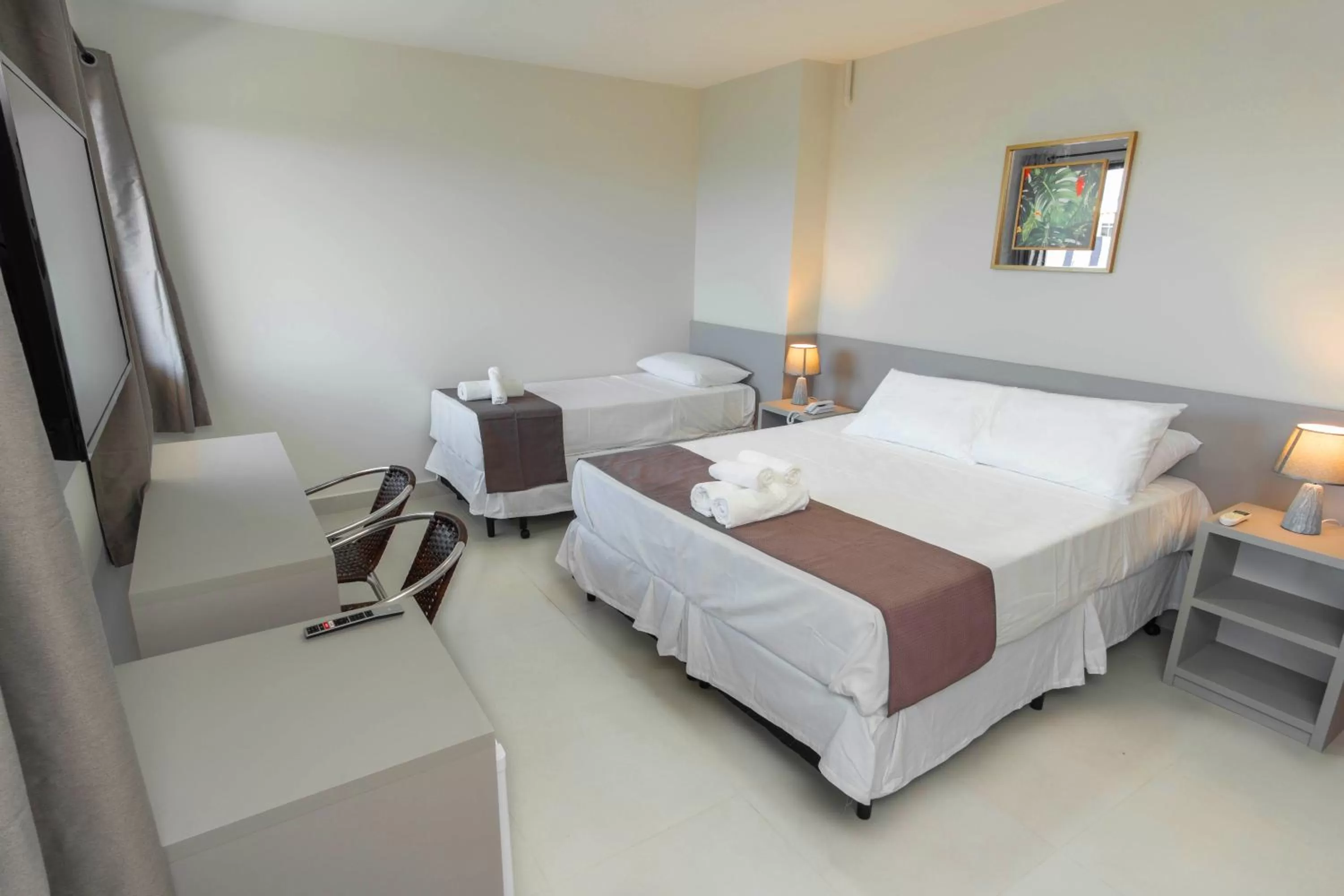 View (from property/room), Bed in Hotel Mirante do Forte