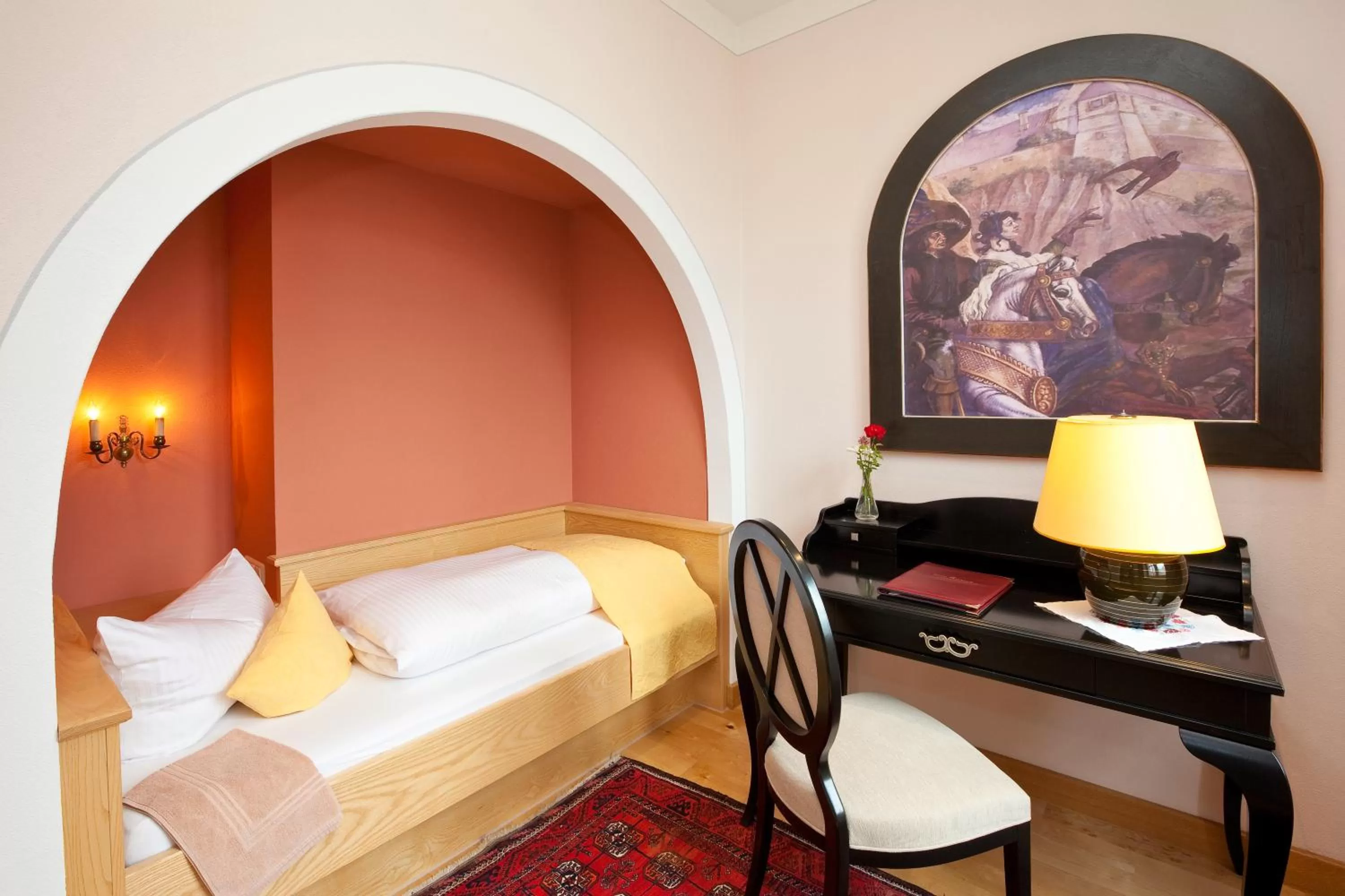 Photo of the whole room, Bed in Hotel Hirsch