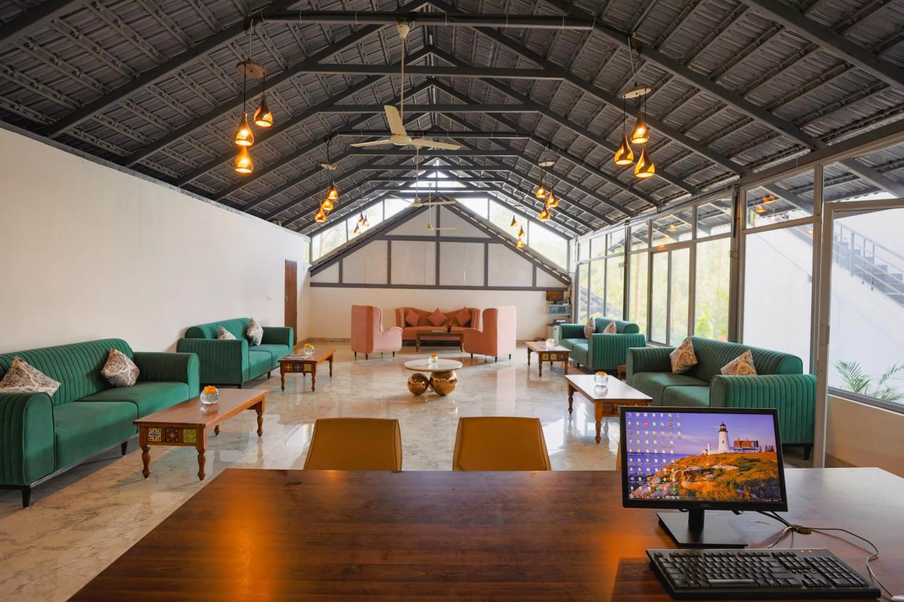 Lobby or reception in The Spectrum Resort - Chikmagalur