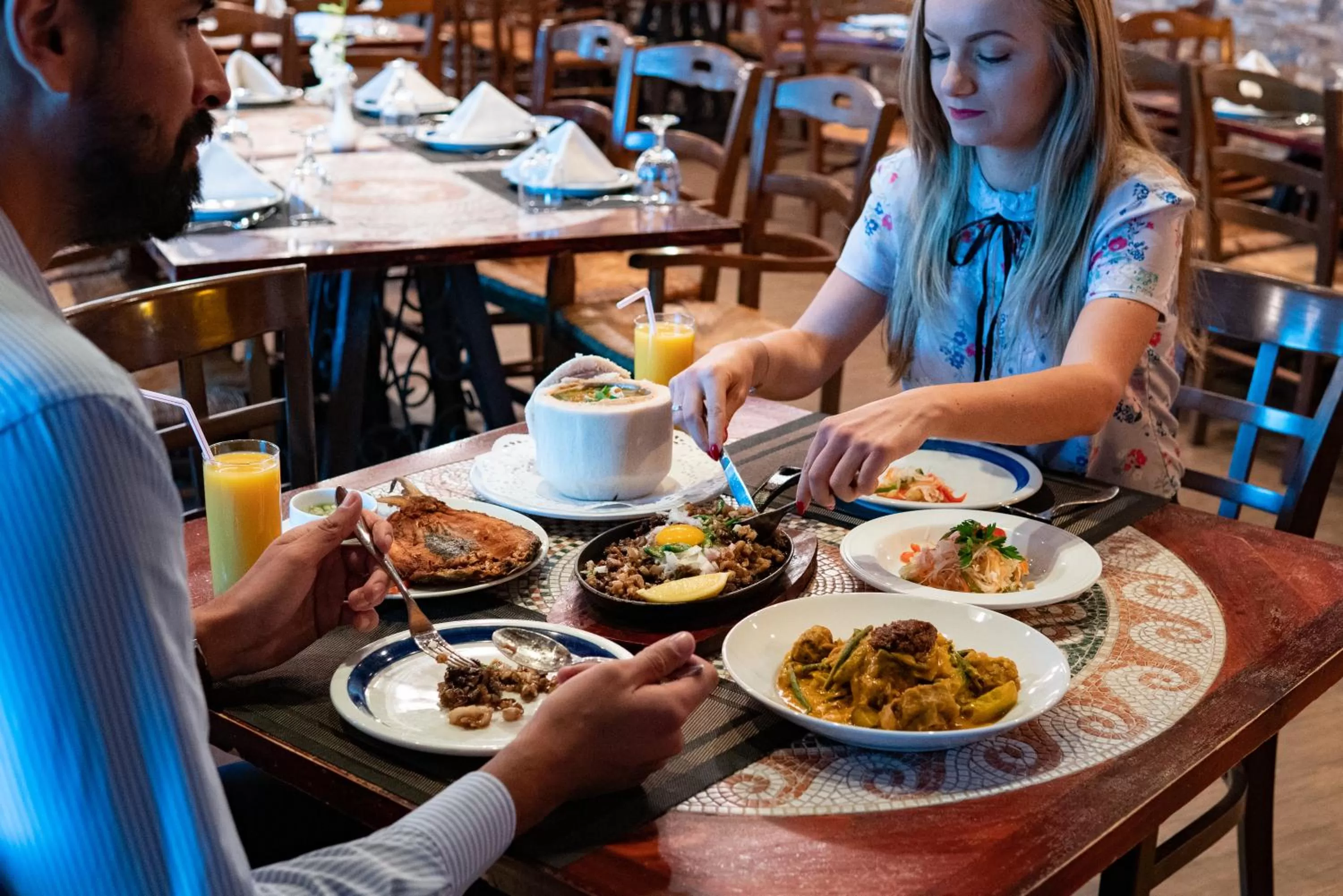 Food and drinks in Al Ain Palace Hotel Abu Dhabi