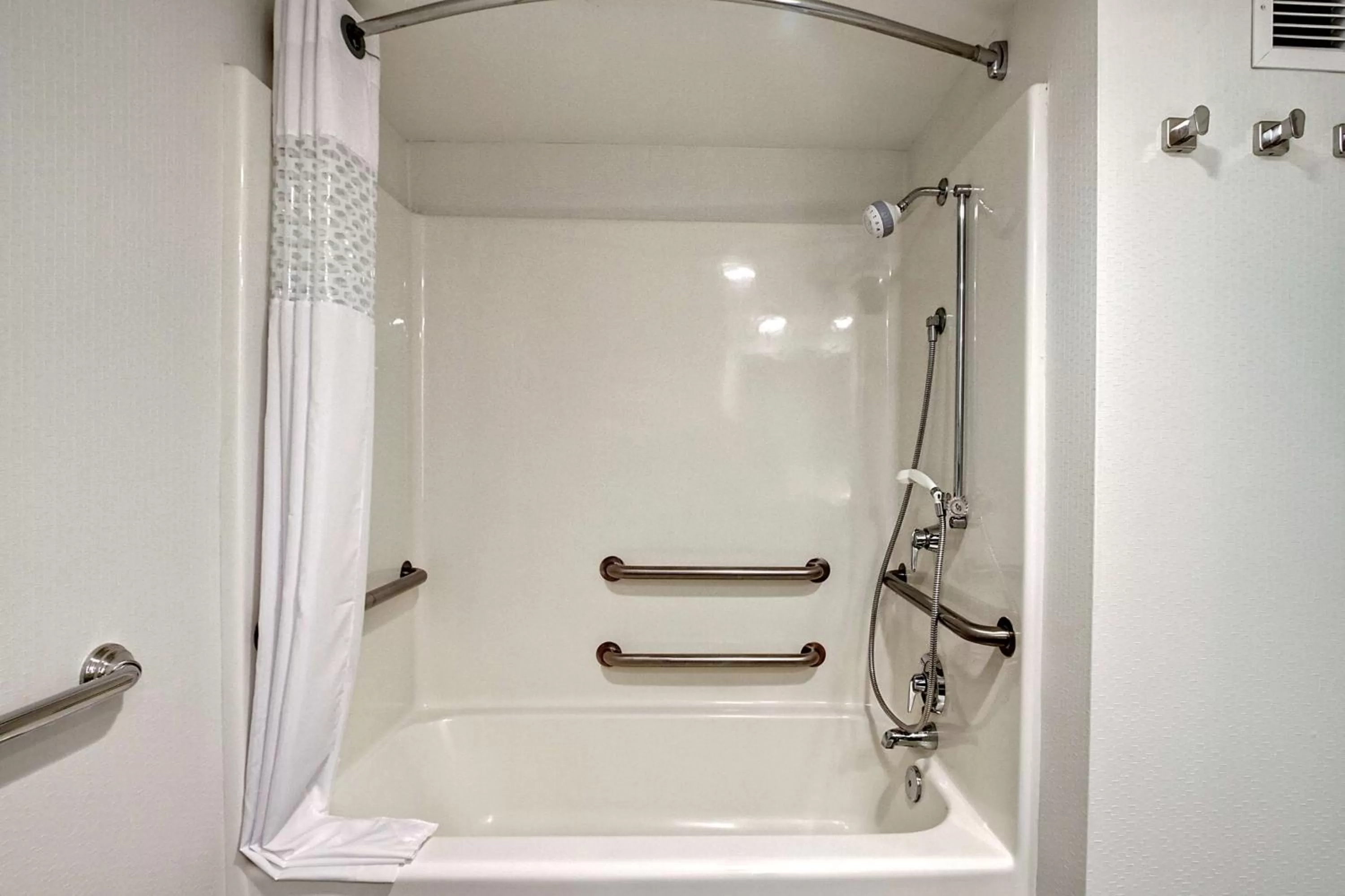 Bathroom in Hampton Inn and Suites Asheville Airport