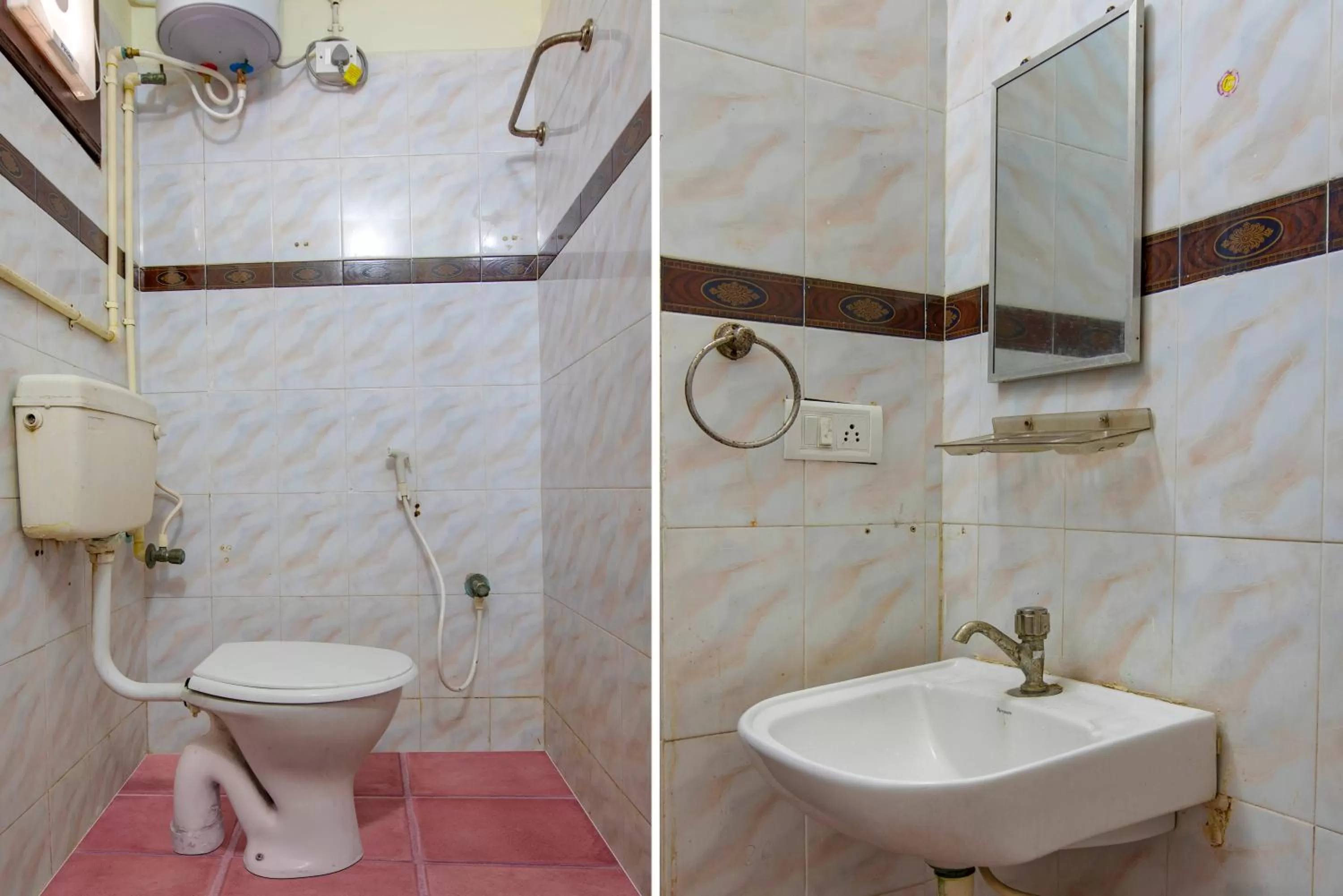 Toilet in The Dolphin Park Hotel, Virugambakkam