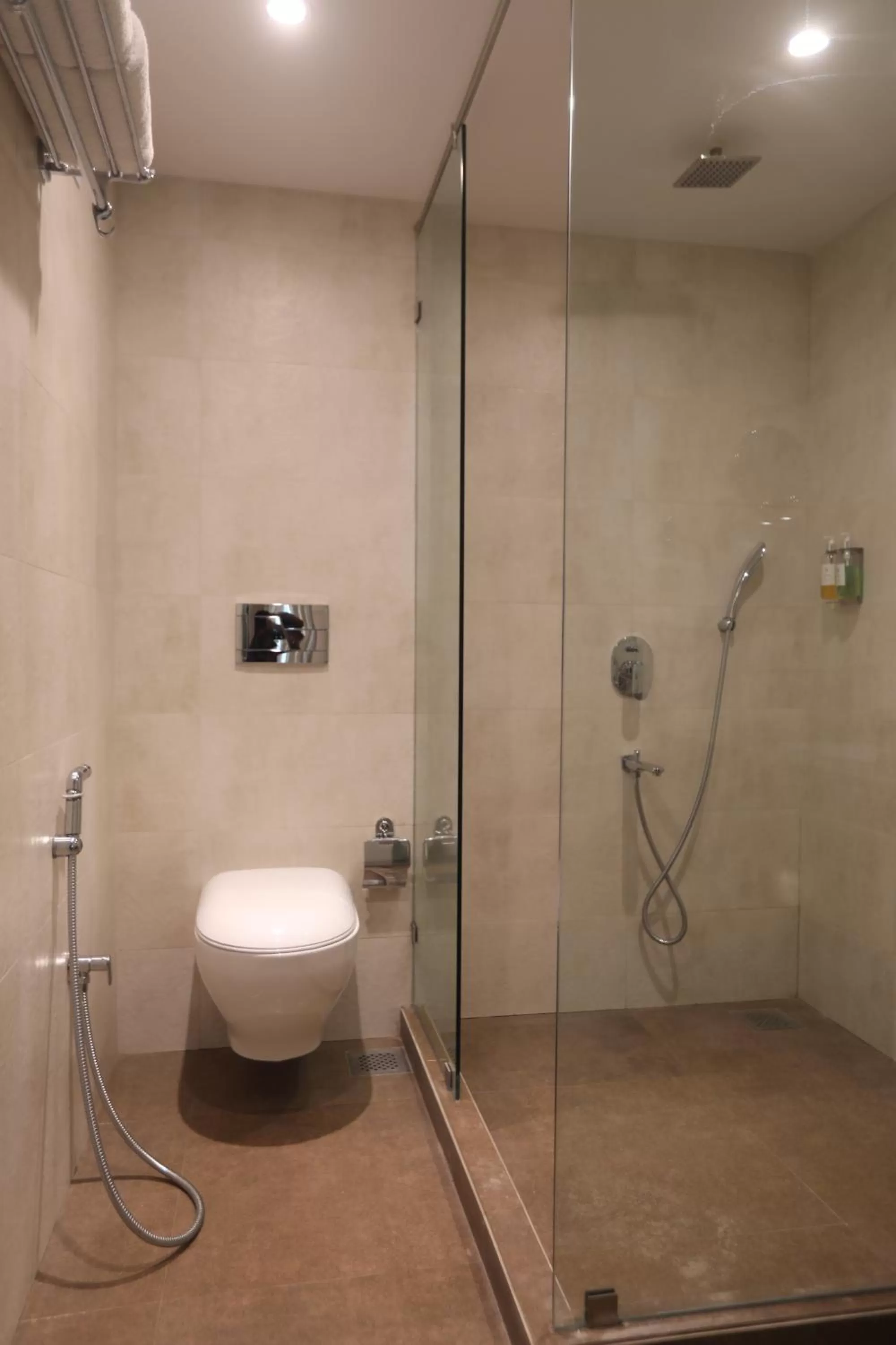 Shower in Hotel Cliffton