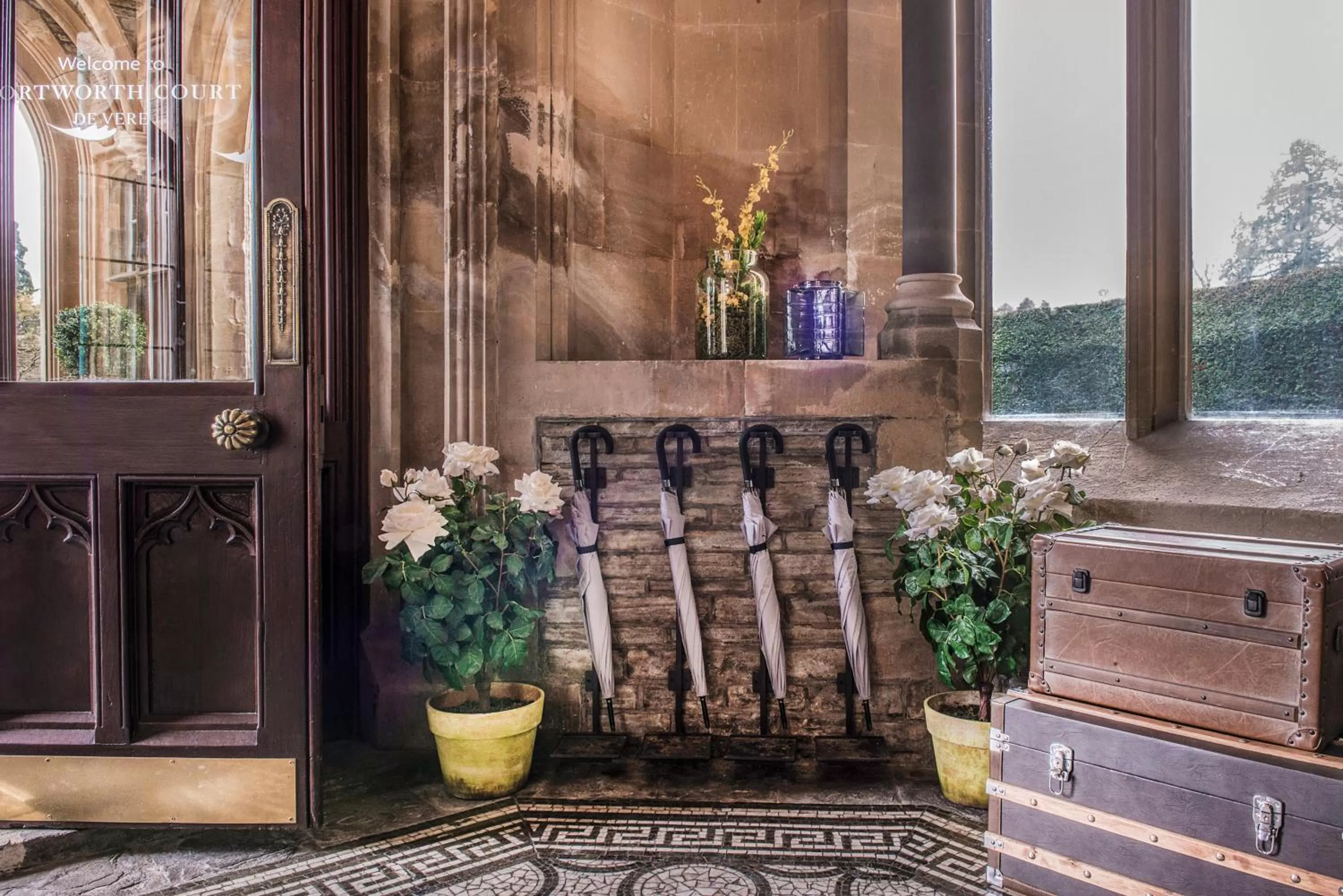 Decorative detail in De Vere Tortworth Court