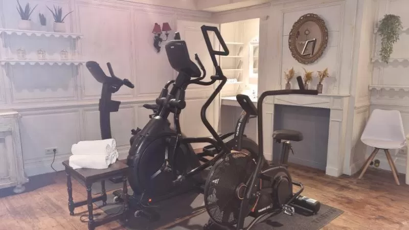 Fitness centre/facilities in Canal View Hotel Ter Brughe by CW Hotel Collection