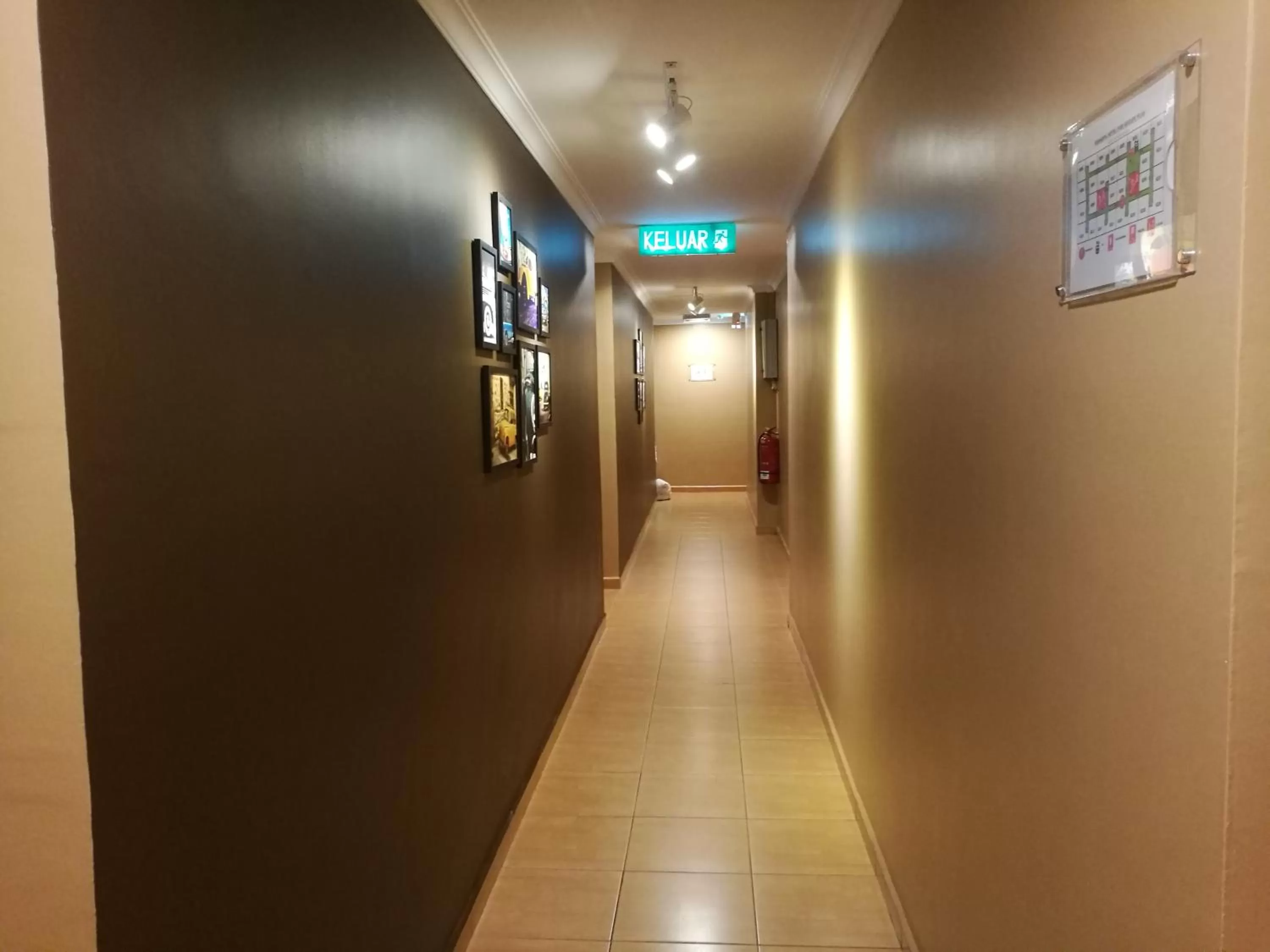 Floor plan in Grandpa Hotel