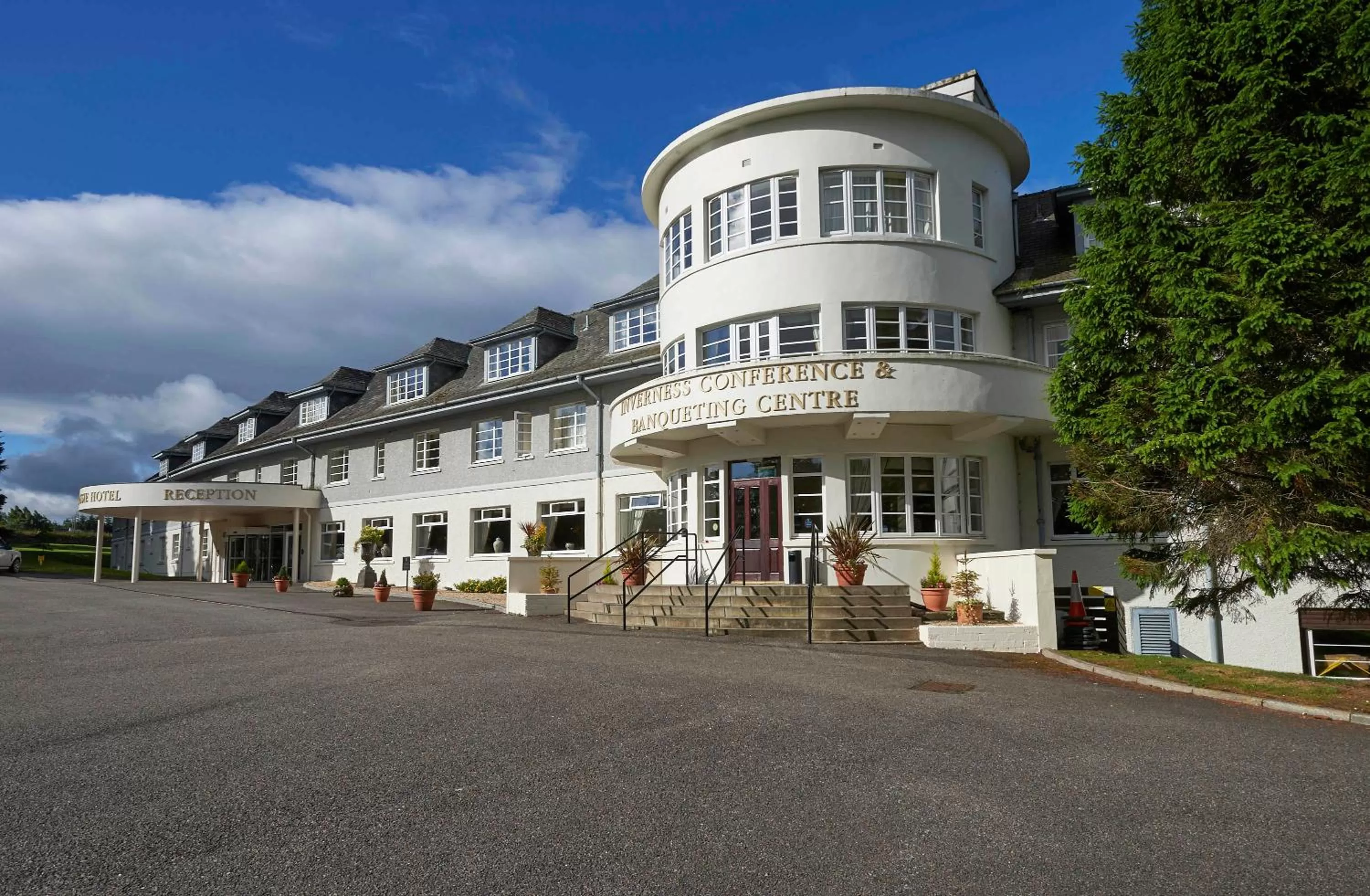 Property building in Macdonald Drumossie Hotel Inverness