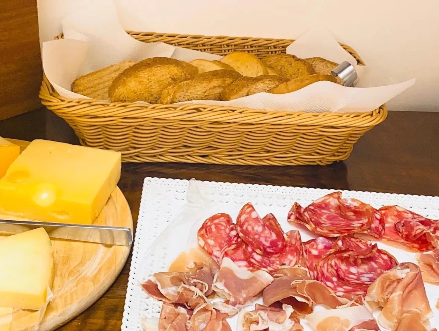 Food in BQ House Castello Luxury Rooms