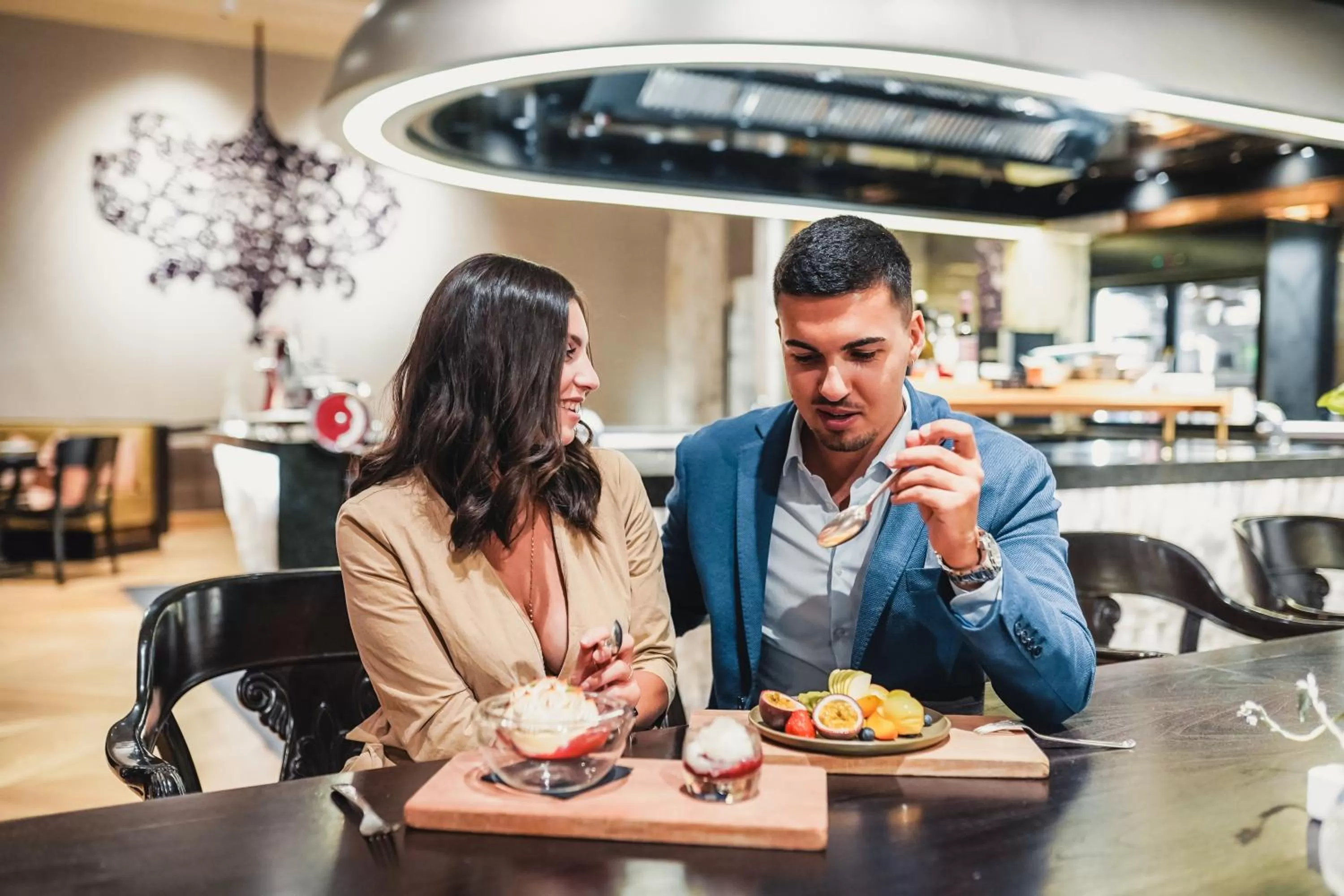 Diving in Park Hyatt Vienna