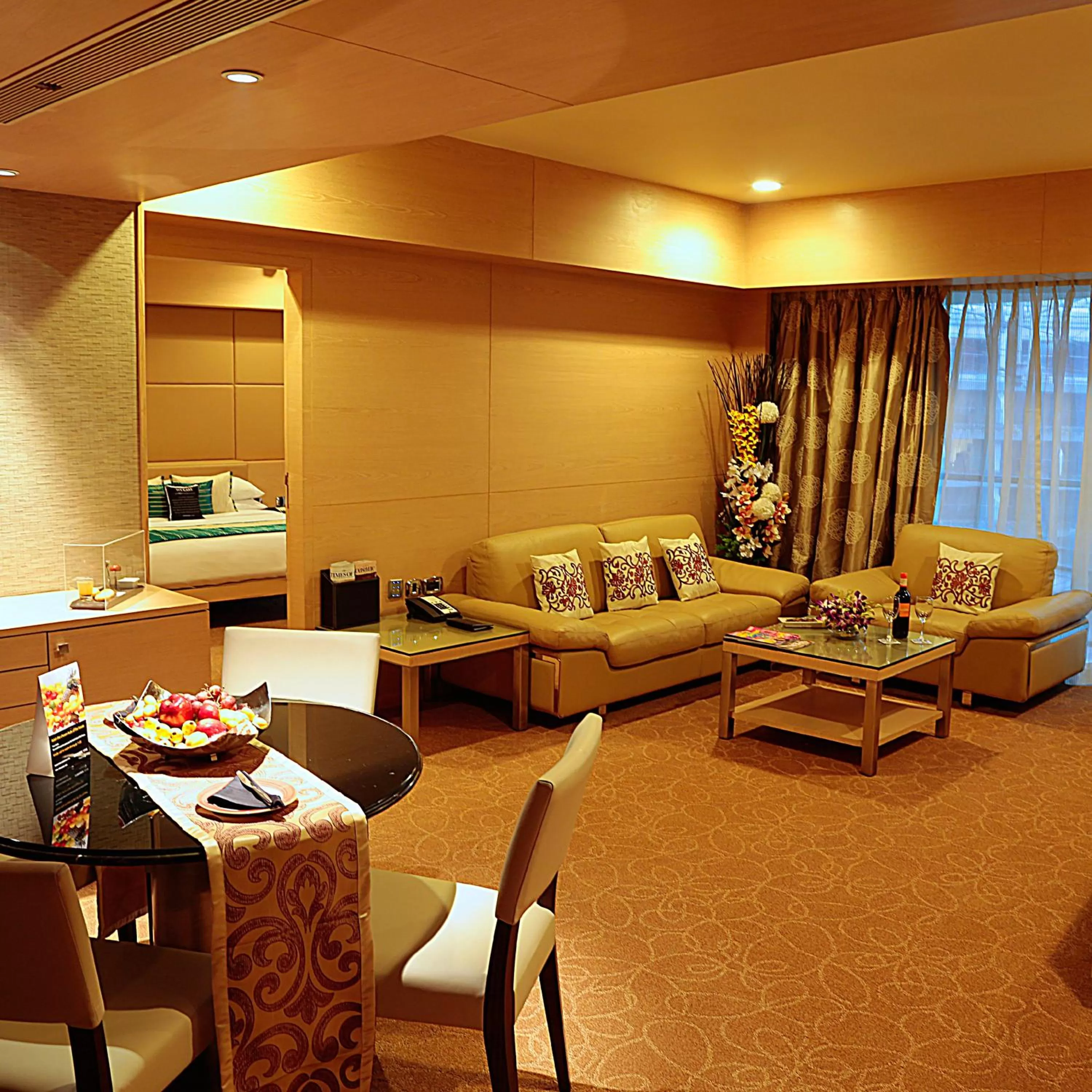 Living room in Hotel Sahara Star