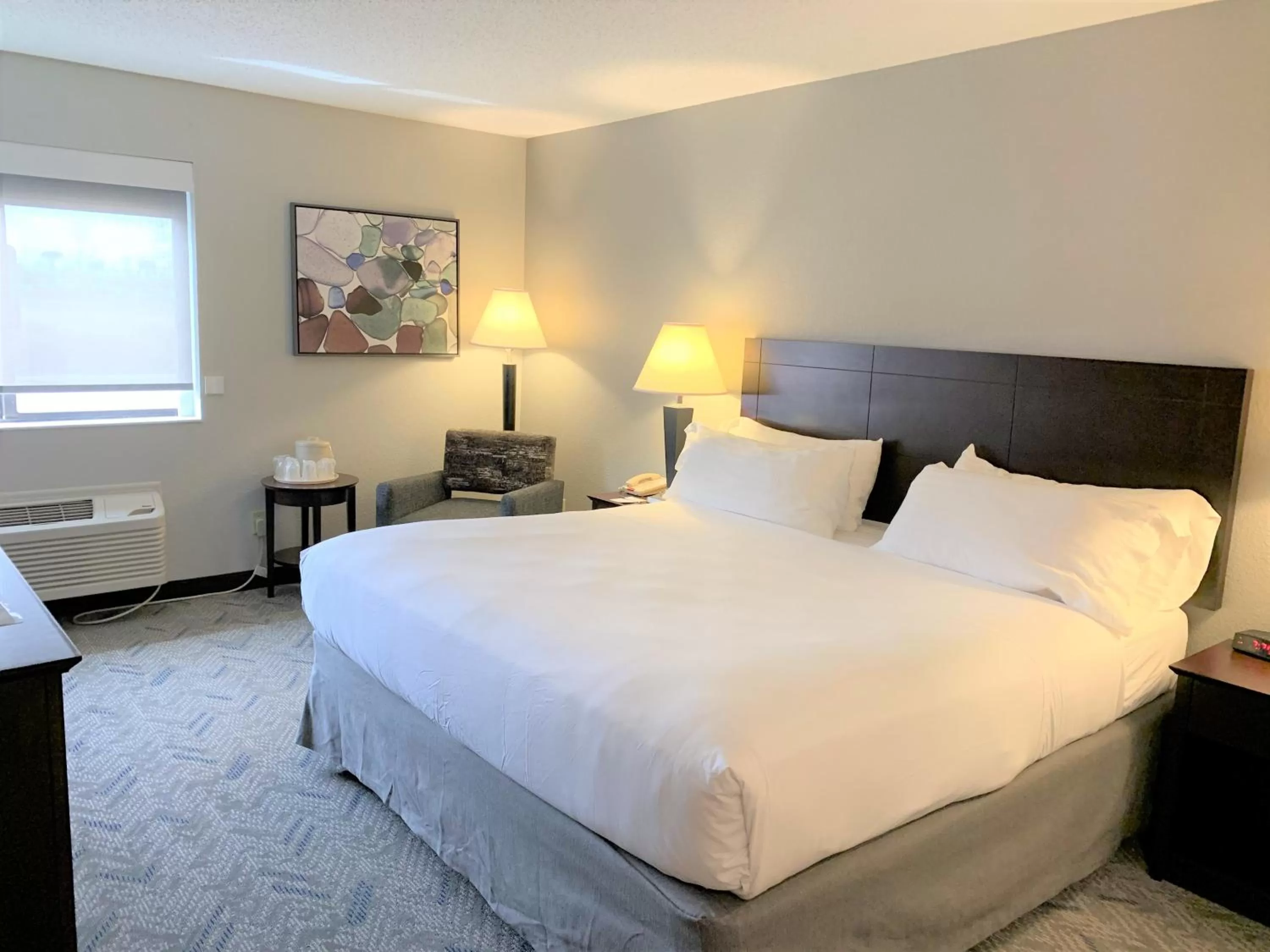 Bed in Best Western Oswego Hotel