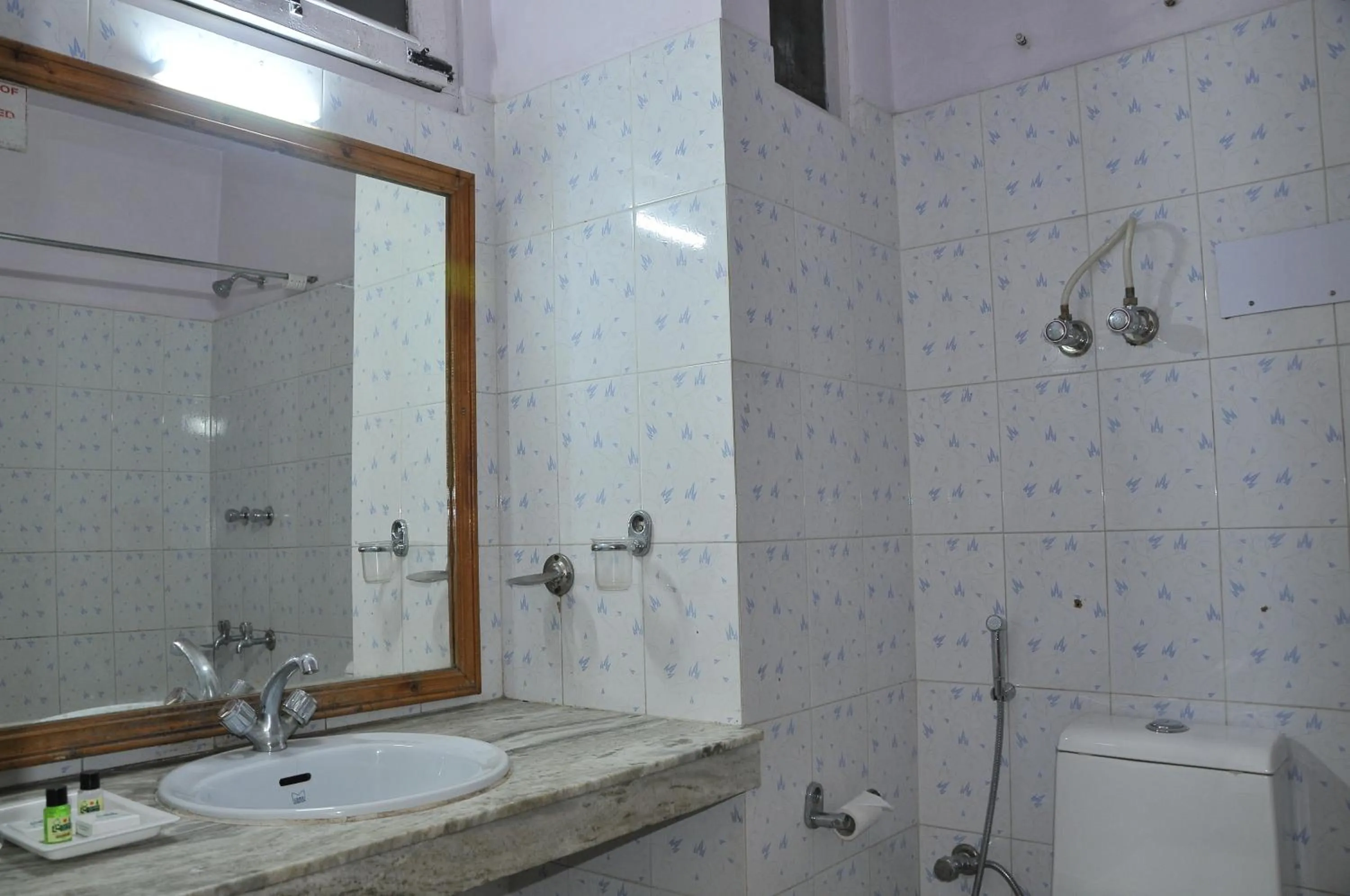 Bathroom in Sarthak Resorts-Reside in Nature with Best View, 9 kms from Mall Road Manali