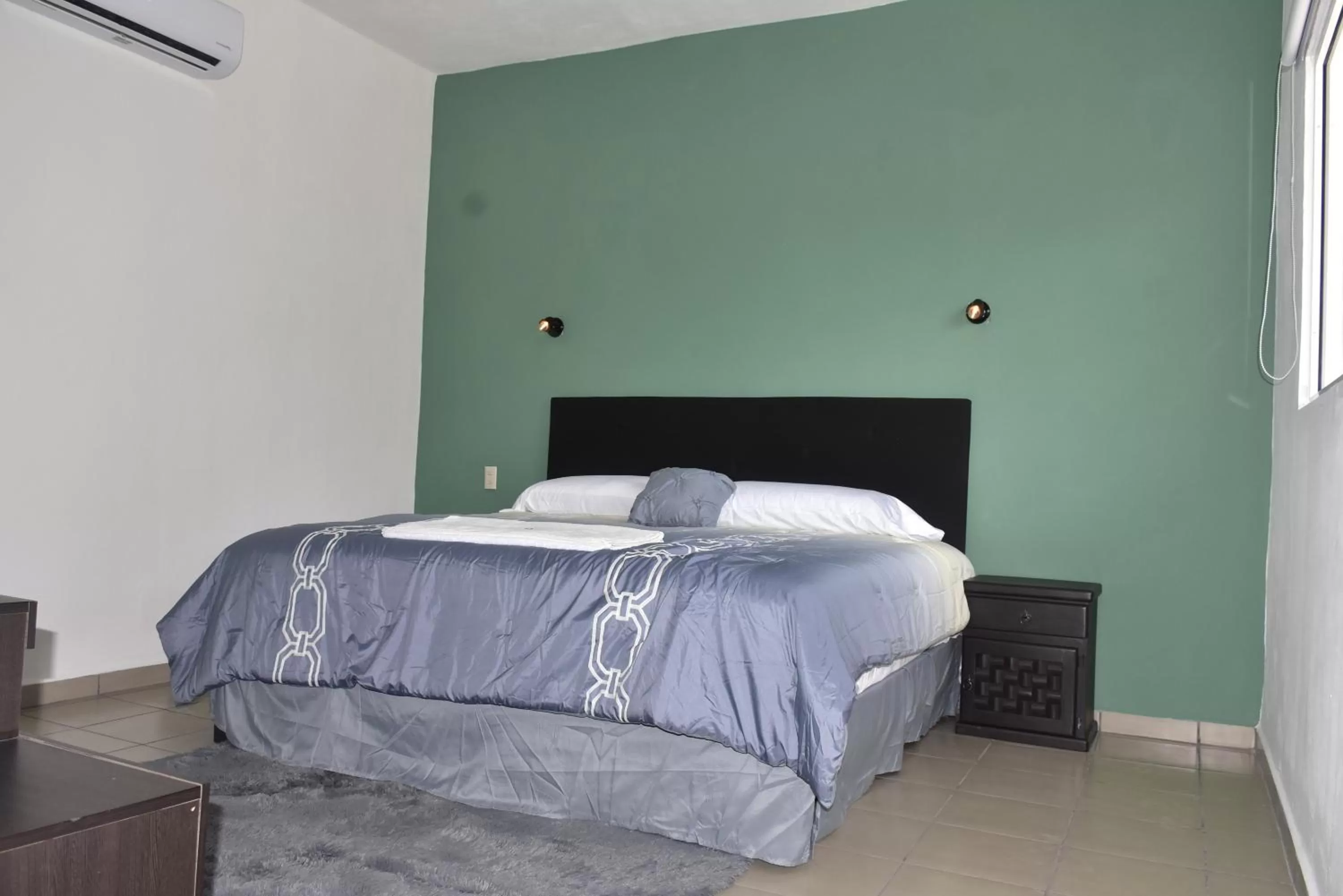 Bed in Hotel Bacaanda