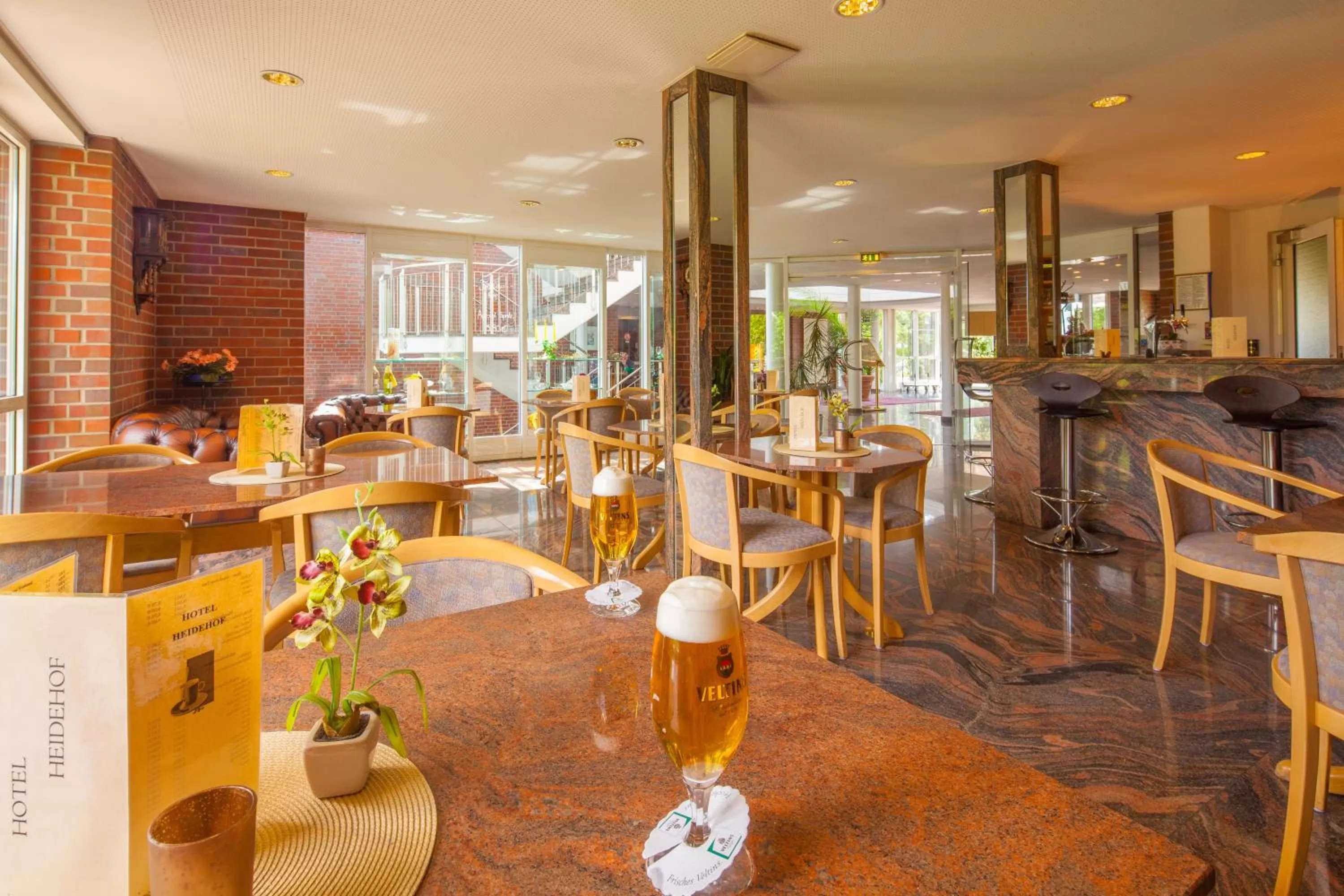 Restaurant/places to eat in Hotel Heidehof garni