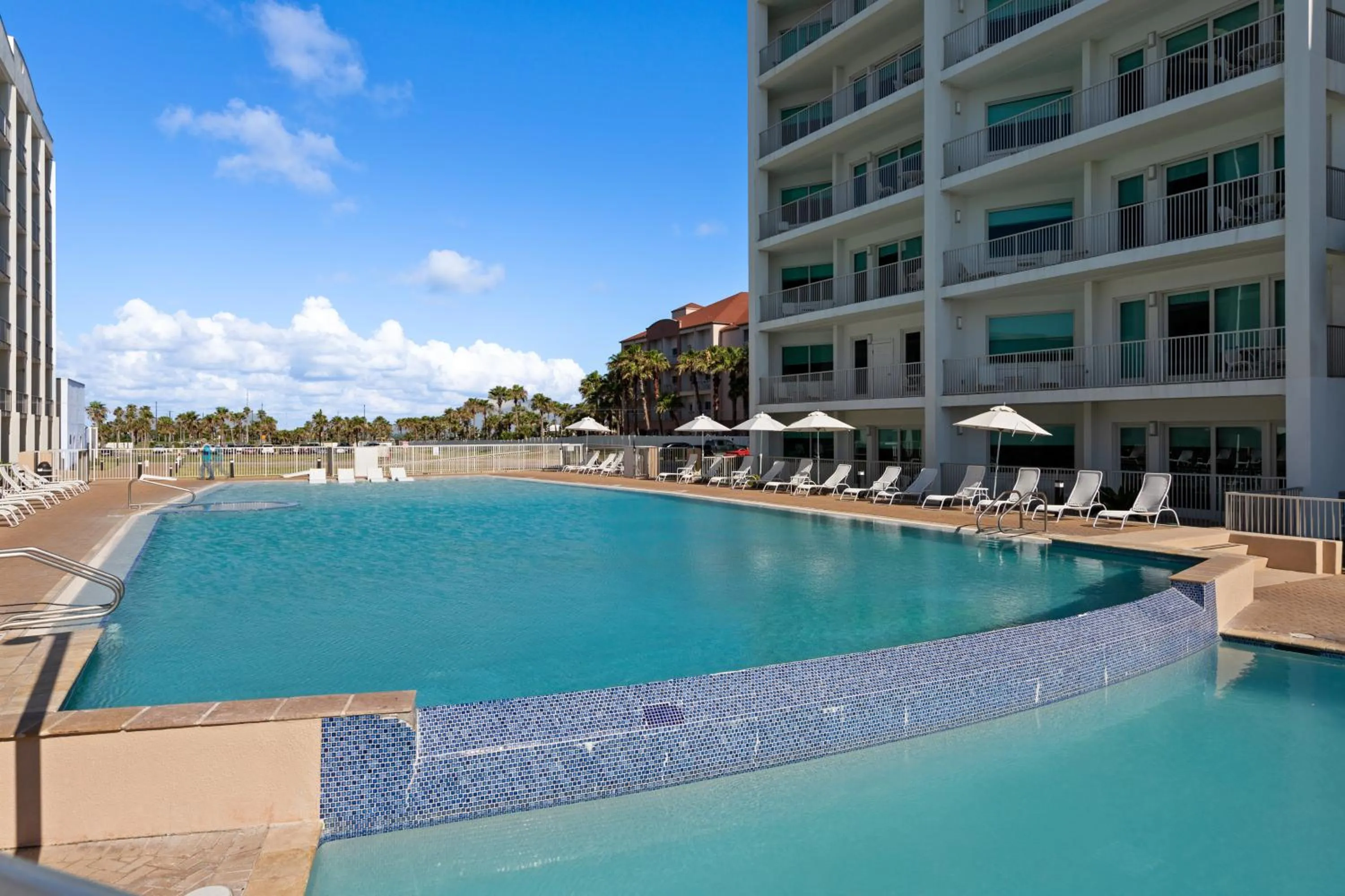 Swimming pool in Peninsula Island Resort & Spa - Beachfront Property at South Padre Island