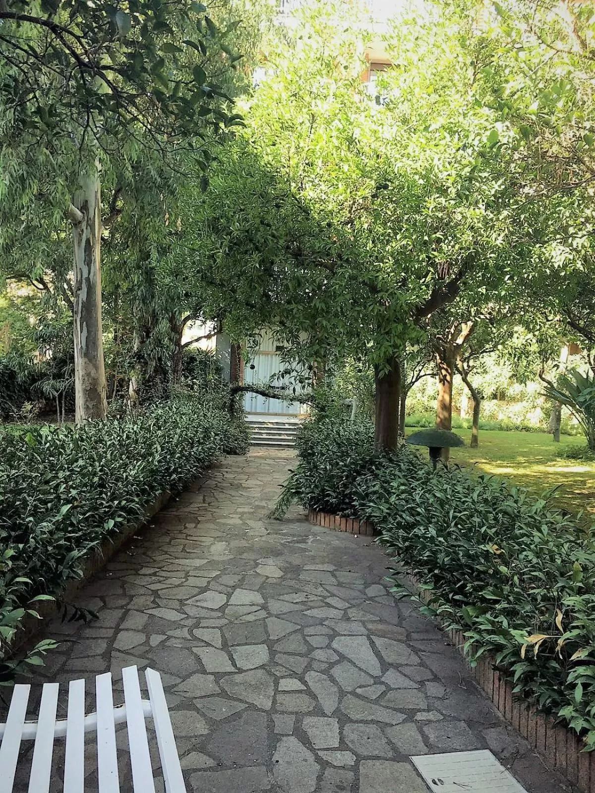 Garden in Grand Hotel Cesare Augusto