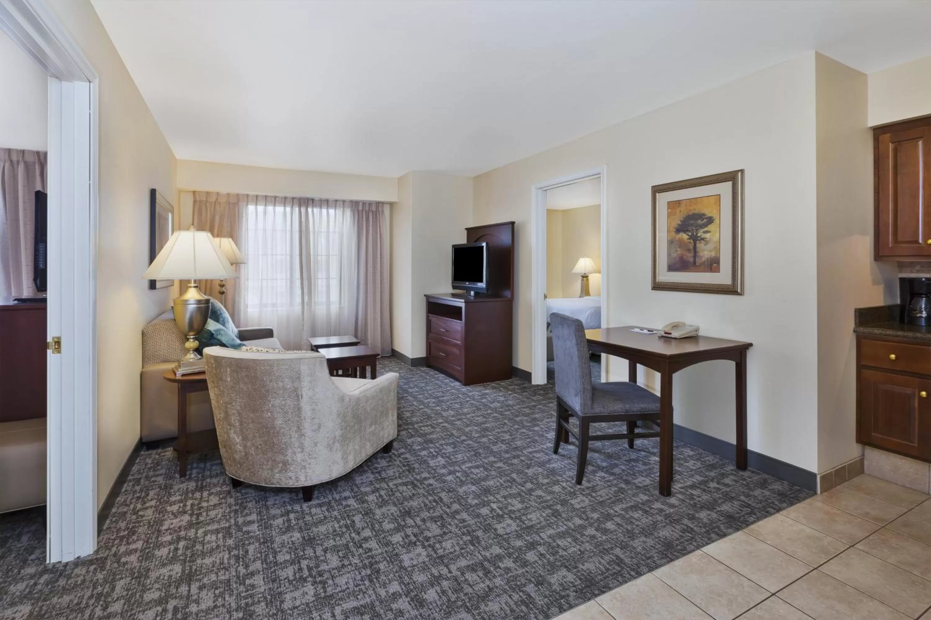 Photo of the whole room in Staybridge Suites Lansing-Okemos by IHG