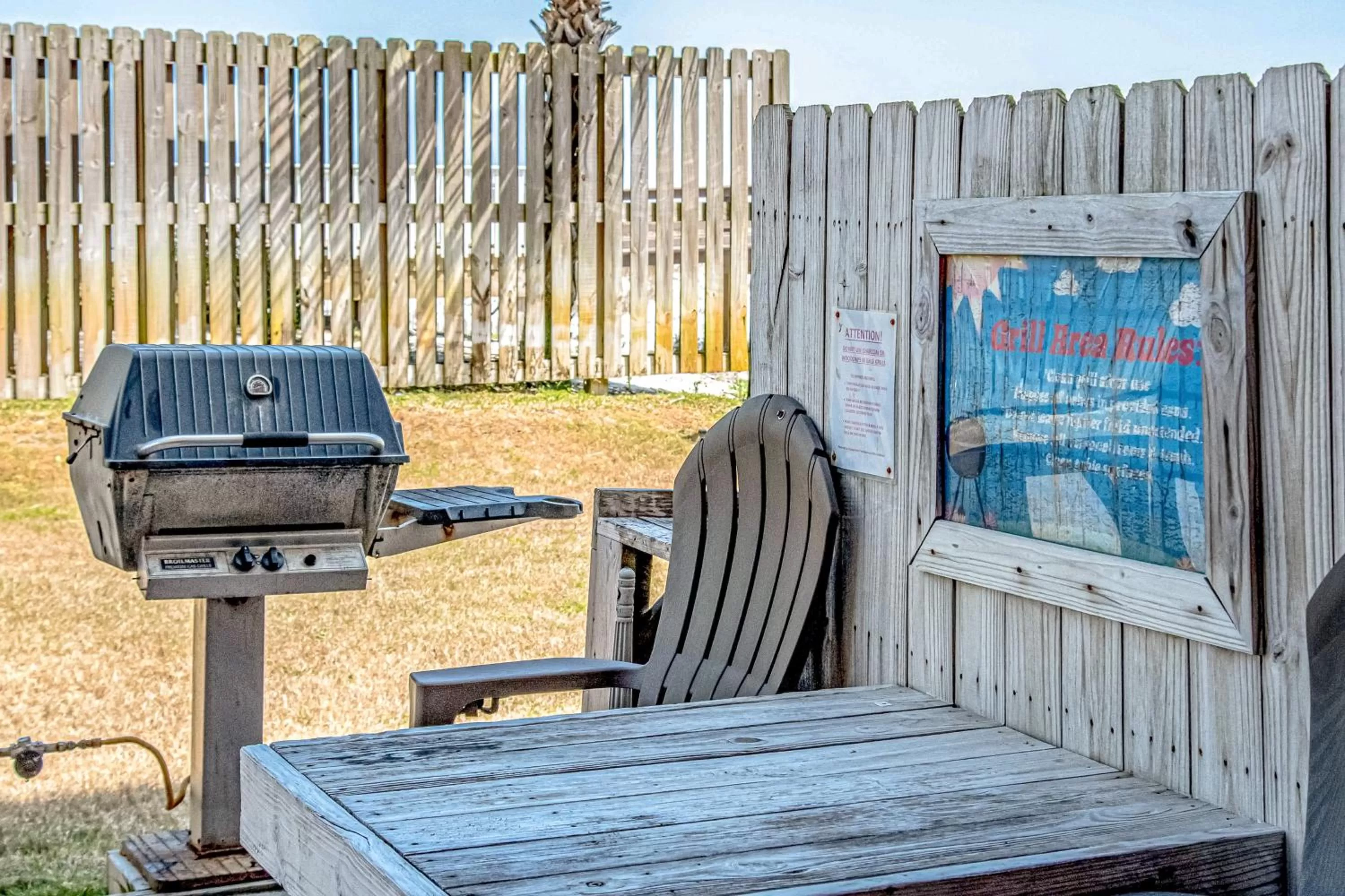 BBQ facilities in Harbour Place 506