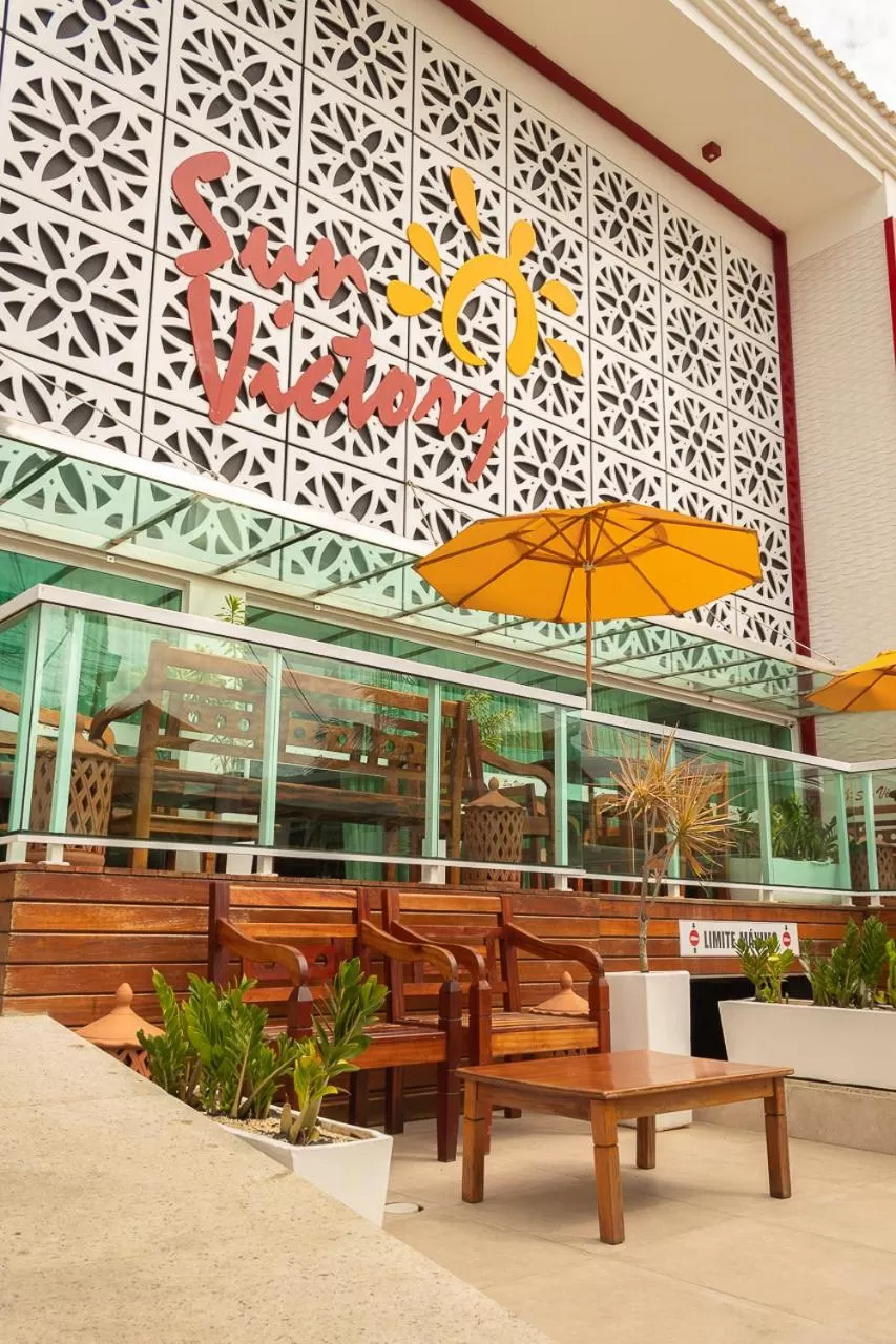 Facade/entrance in Pousada SUN Victory