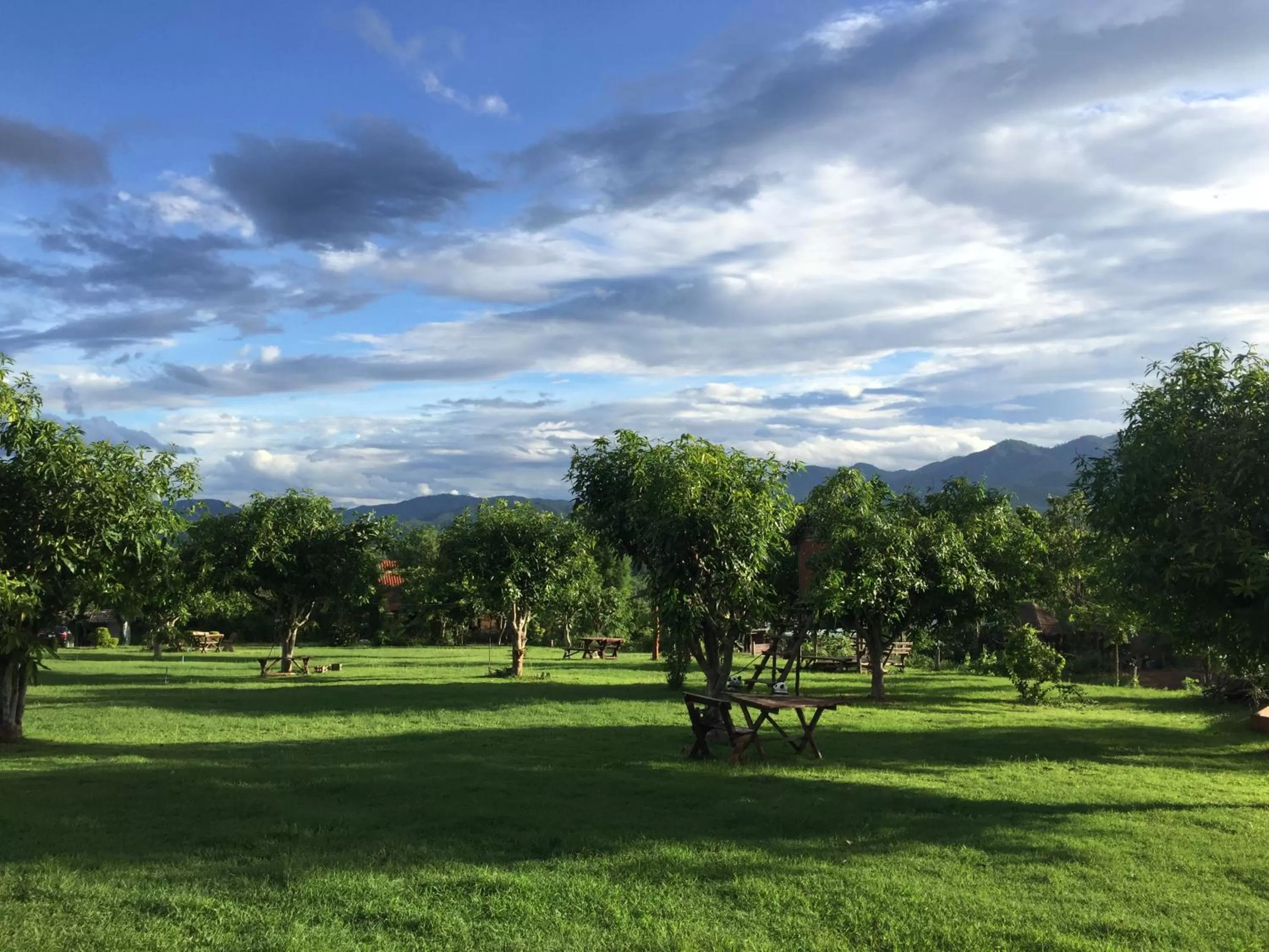Garden view in Romantic Time Mountain Resort