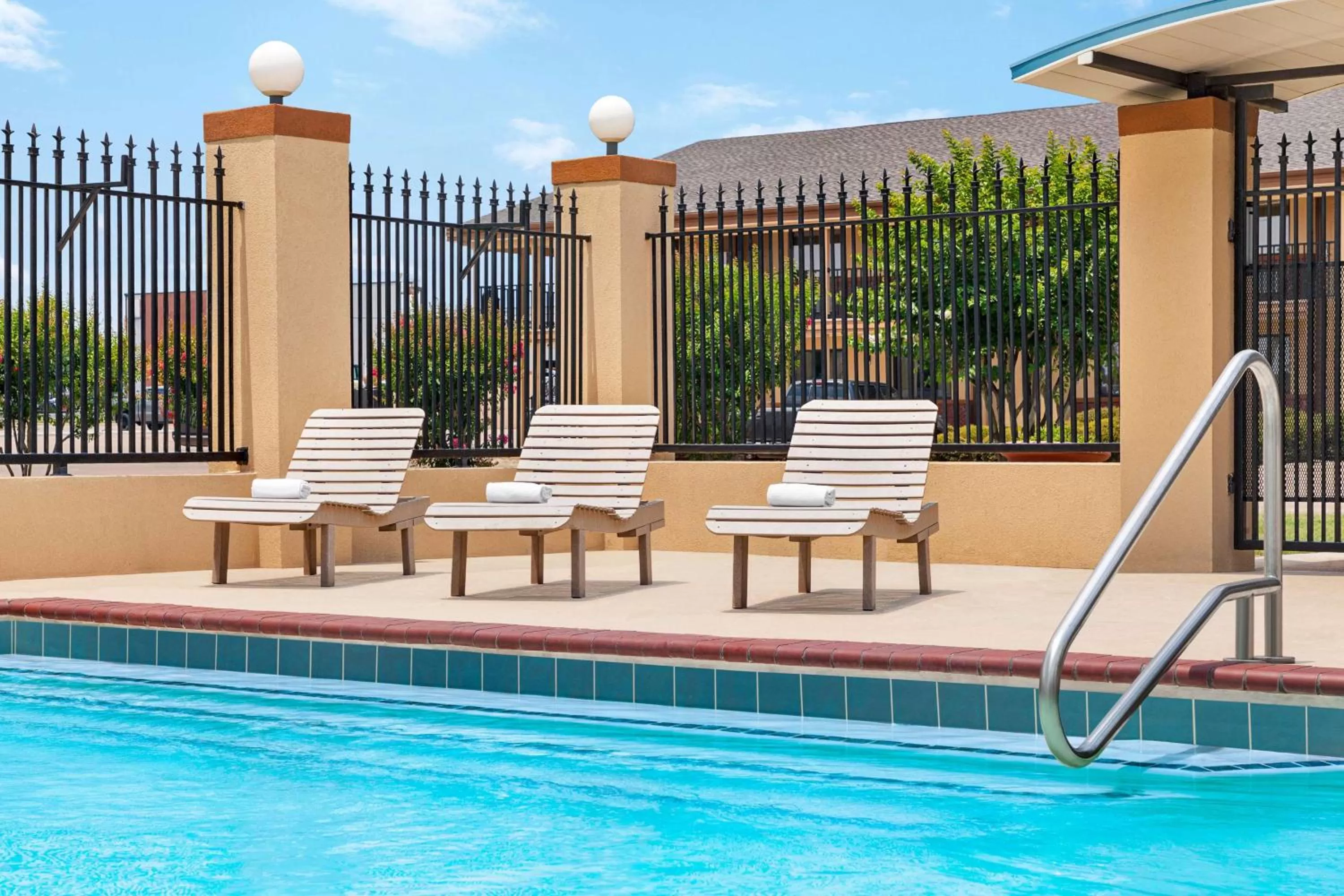 Pool view in Days Inn by Wyndham Paris