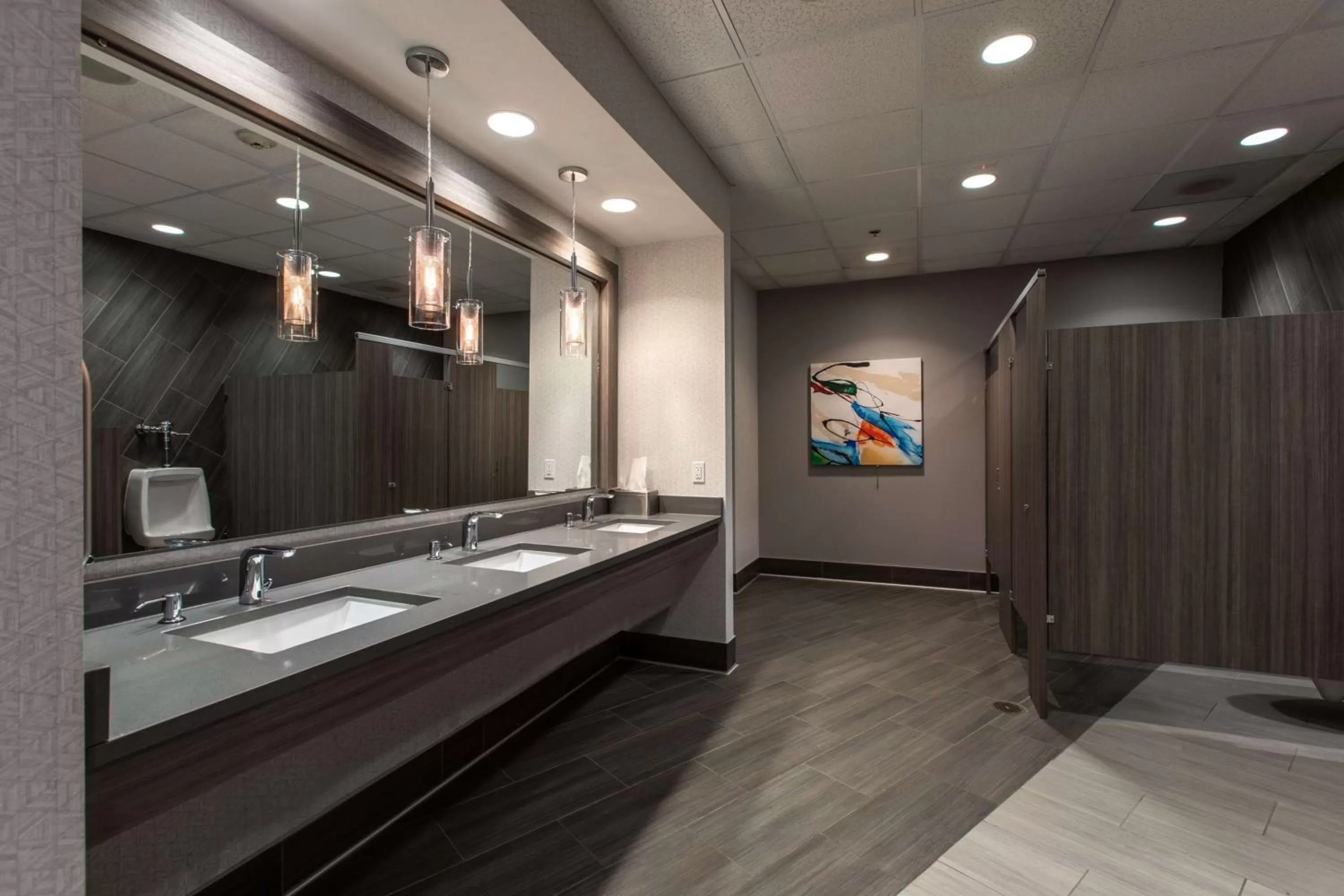 Bathroom in Hilton Garden Inn Lynchburg