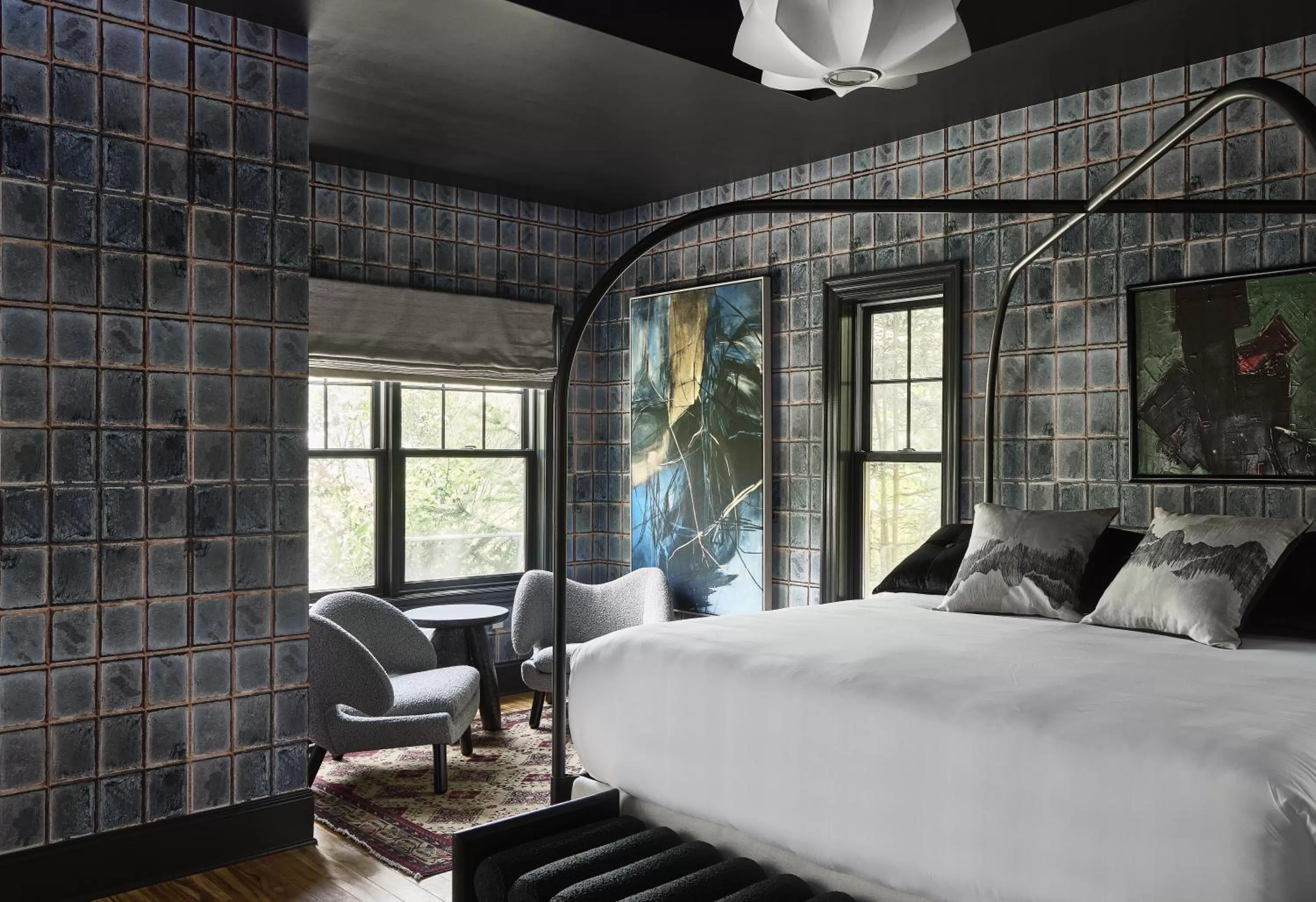 Bed in Blind Tiger Asheville