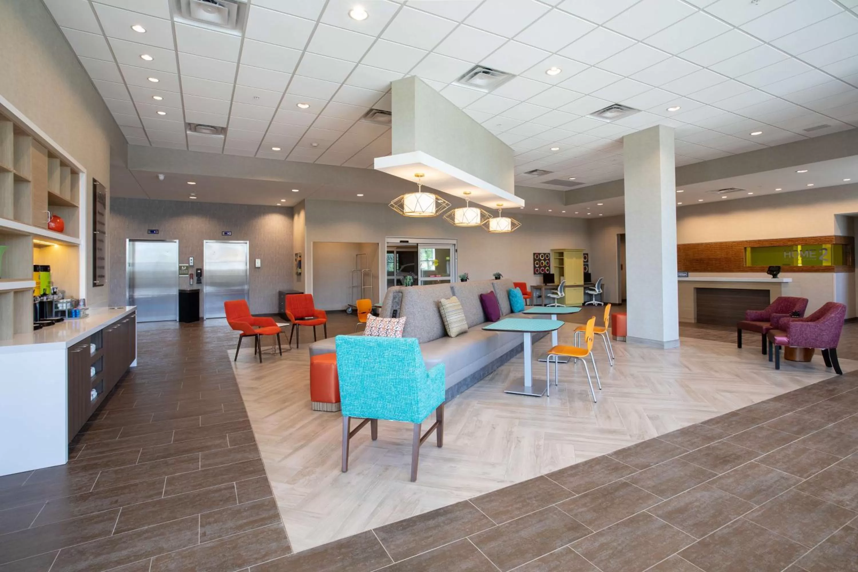 Lobby or reception in Home2 Suites By Hilton Omaha Un Medical Ctr Area