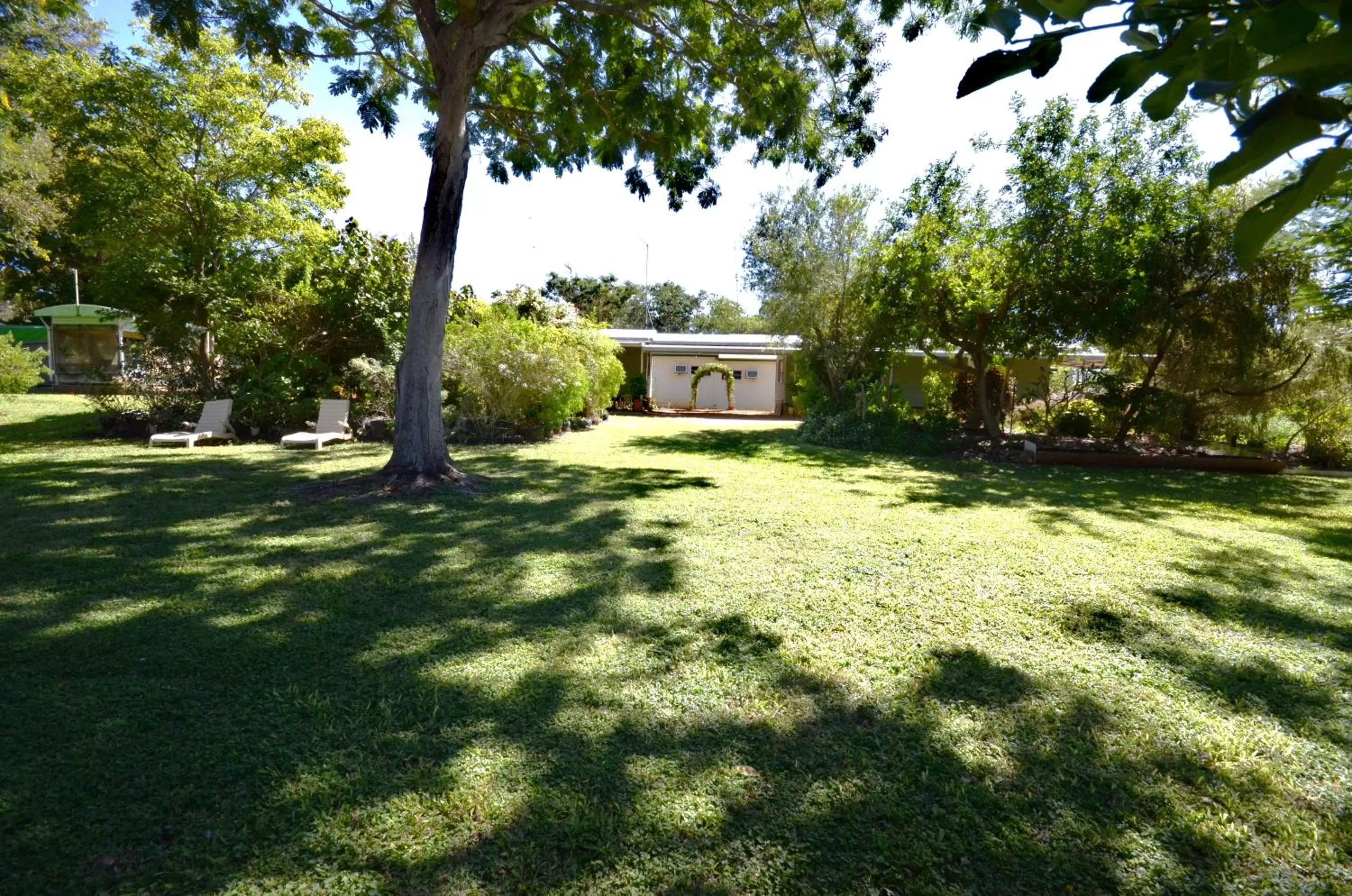 Garden in Gold City Motel